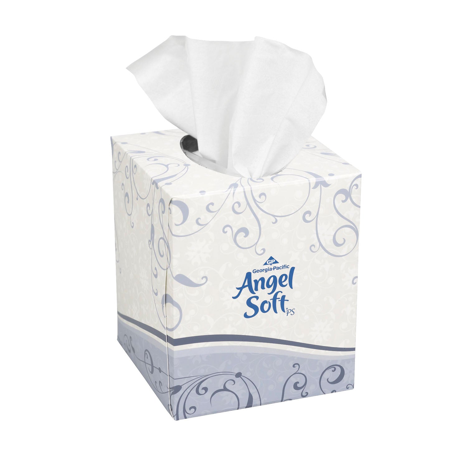 46580 - Georgia-Pacific Consumer Products - Premium Facial Tissue, Cube Box, White, 8.4"x7.5", 96 sht/bx, 36 bx/cs    , cs