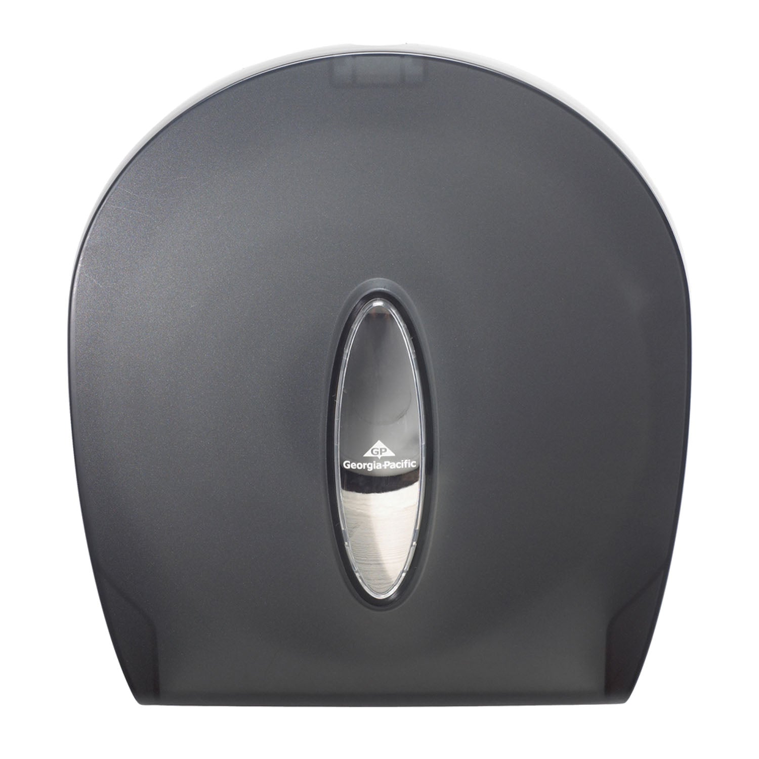 59009 - Georgia-Pacific Consumer Products - GP Translucent Smoke Jumbo Jr Bathroom Tissue Dispenser, 11.125"W x 5¾"D x 12.125"H, 1/cs (DROP SHIP ONLY)    , cs