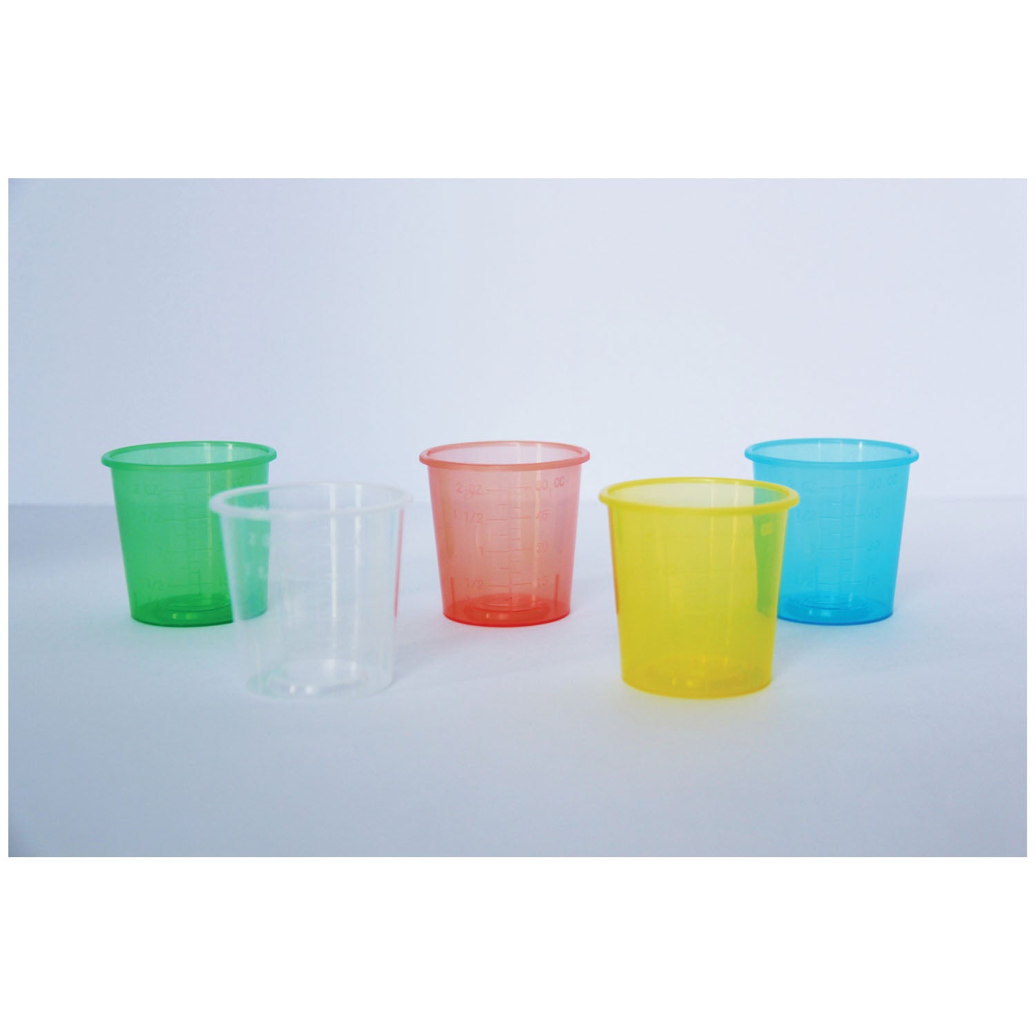 XC70009 - GMAX Industries, Inc. - Vaso para medicamentos, 2 oz, graduado, transparente, 1000/caja