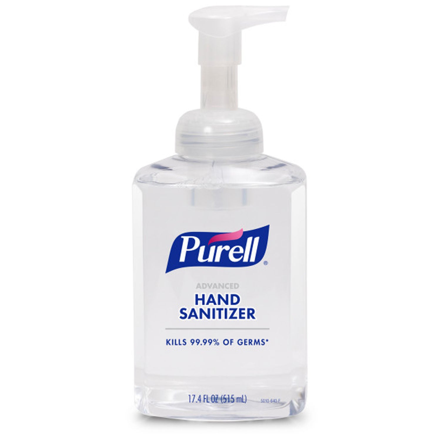 5010-04 - GOJO Industries, Inc. - PURELL® Advanced Hand Sanitizer Foam, 17.4 fl oz Pump Bottle, 4/cs    , cs