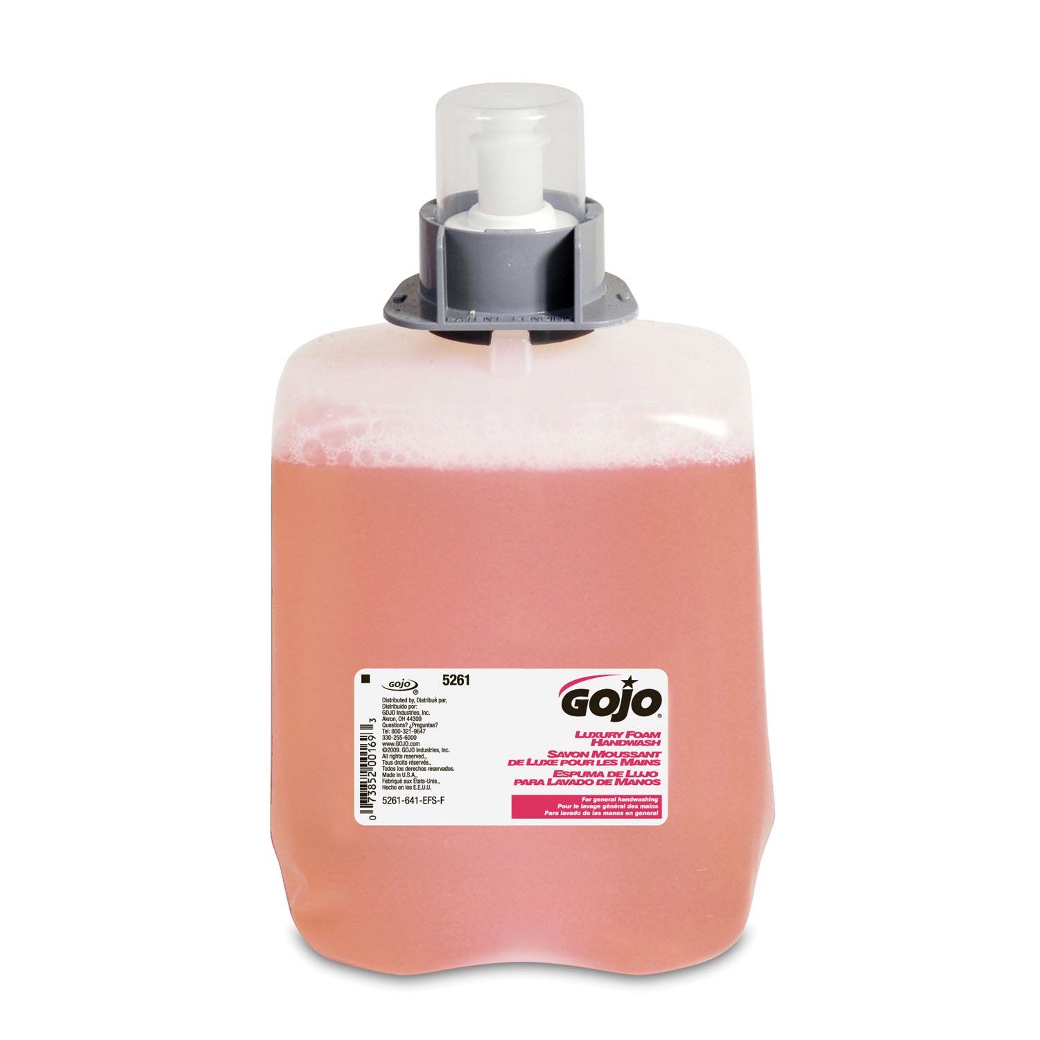 5261-02 - GOJO Industries, Inc. - GOJO® Luxury Foam Handwash, 2/cs    , cs