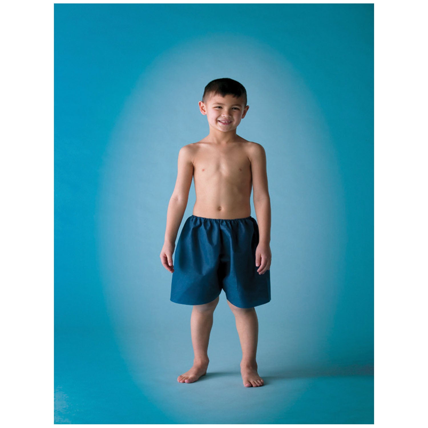53580 - Graham Medical - MediShorts® Pediatric (16" waist), Navy Blue, 50/cs    , cs