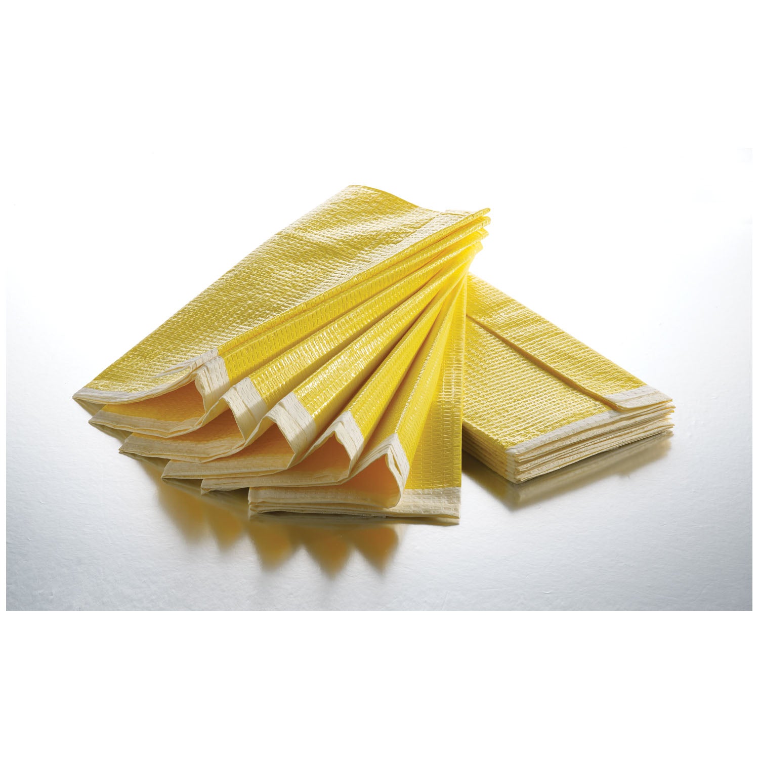 54849 - Graham Medical - Blanket, 54" x 84", Yellow/ White, Poly/ Tissue, 5/bg, 5 bg/cs (48 cs/plt) (DO NOT USE FOR PATIENT TRANSFER!)    , cs