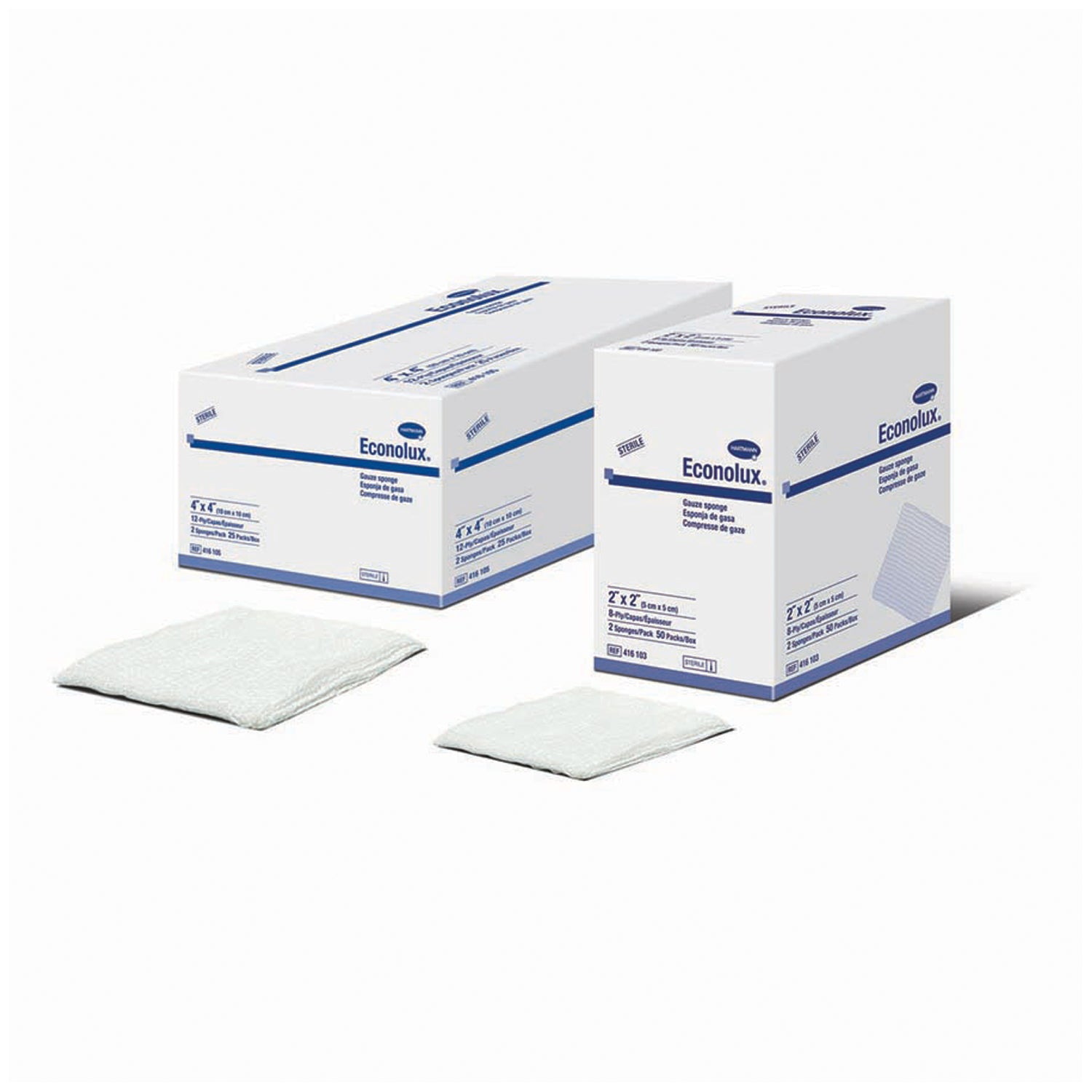 416817 - Hartmann USA, Inc. - Gauze Sponge, 4" x 4", 12-Ply, Non-Sterile, 200/slv, 10 slv/cs (Hartmann has a $3000 Minimum for Drop Ship Orders)    , cs