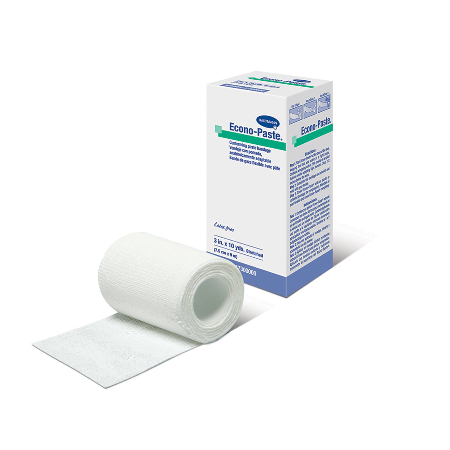 47400000 - Hartmann USA, Inc. - 氧化鋅糊狀繃帶，4英寸 x 10碼，1卷/盒，12盒/箱（126箱/托盤）（Hartmann 代發貨訂單最低金額為3000美元），箱