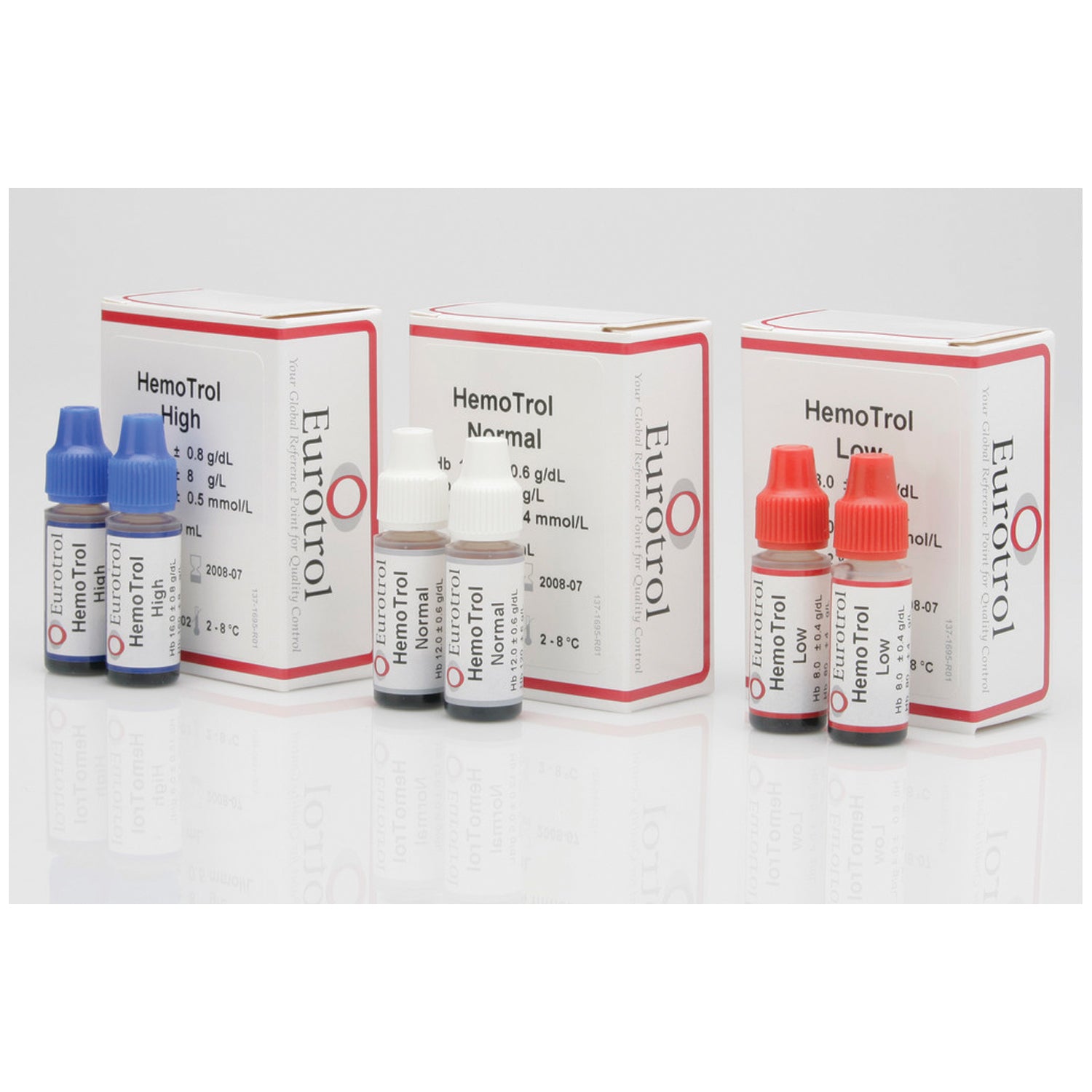 171003002 - HemoCue America - HemoTrol, Level 3, 1mL/vial, 2 vials/bx (Perishable, Must Be Refrigerated, Non-Returnable) (Continental US & Canada Only)  (DROP SHIP ONLY)    , bx