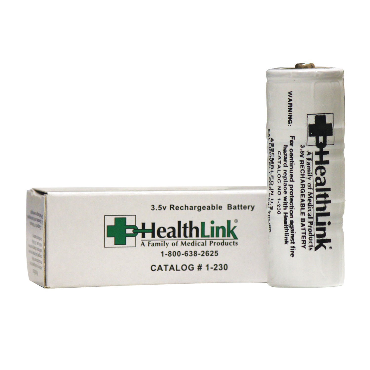 1-230 - EDM3 Company LLC - Battery, 3.5V Nicad, Rechargeable (WA 72300) (US Only)    , ea