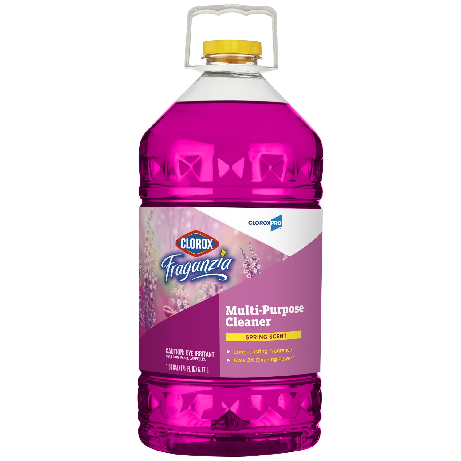 31524 - Clorox Sales Company - Limpiador multiusos CloroxPro™ Fraganzia®, aroma primaveral, 175 onzas líquidas, 3 cajas (solo EE. UU. continentales), caja