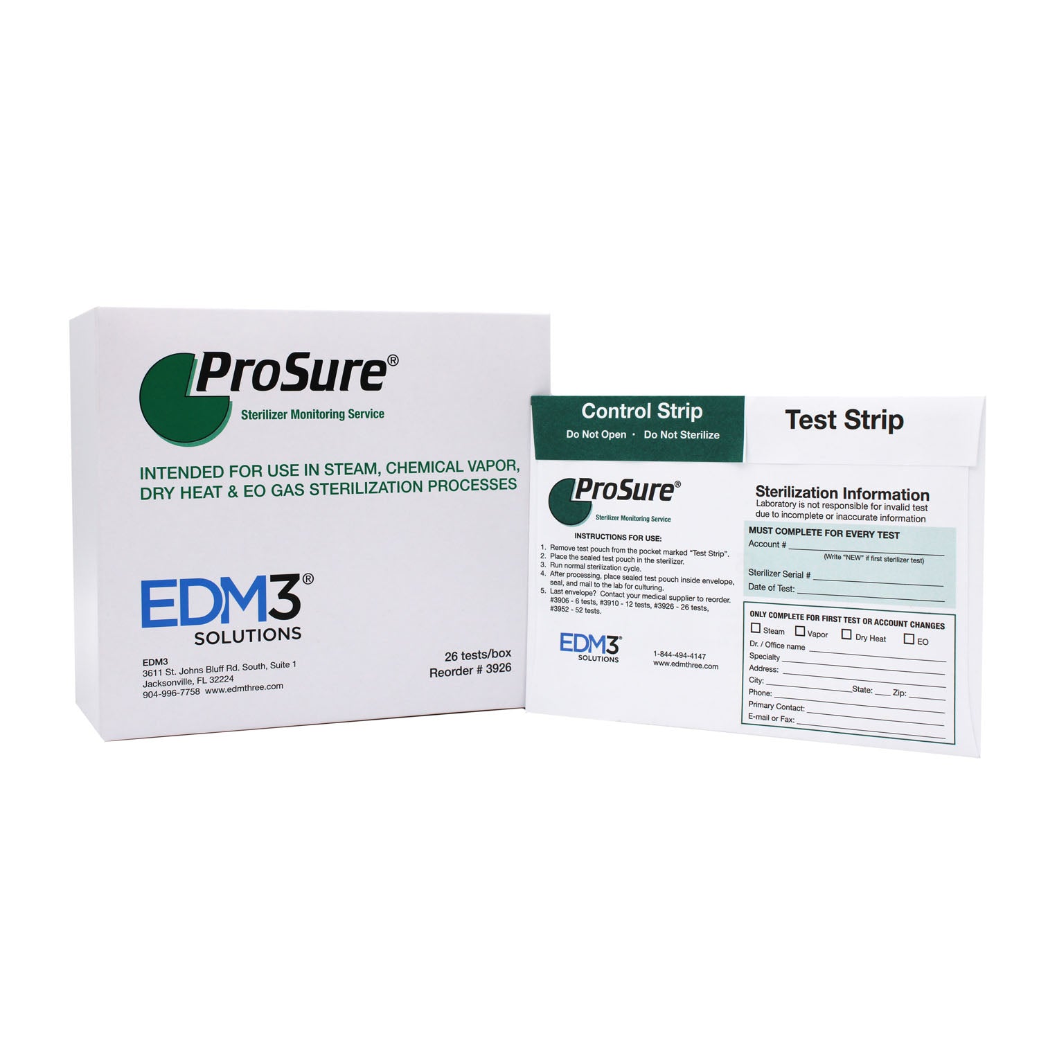 3926 - EDM3 公司有限責任公司 - ProSure® 郵件包裝盒，26 個/盒（僅限美國），盒