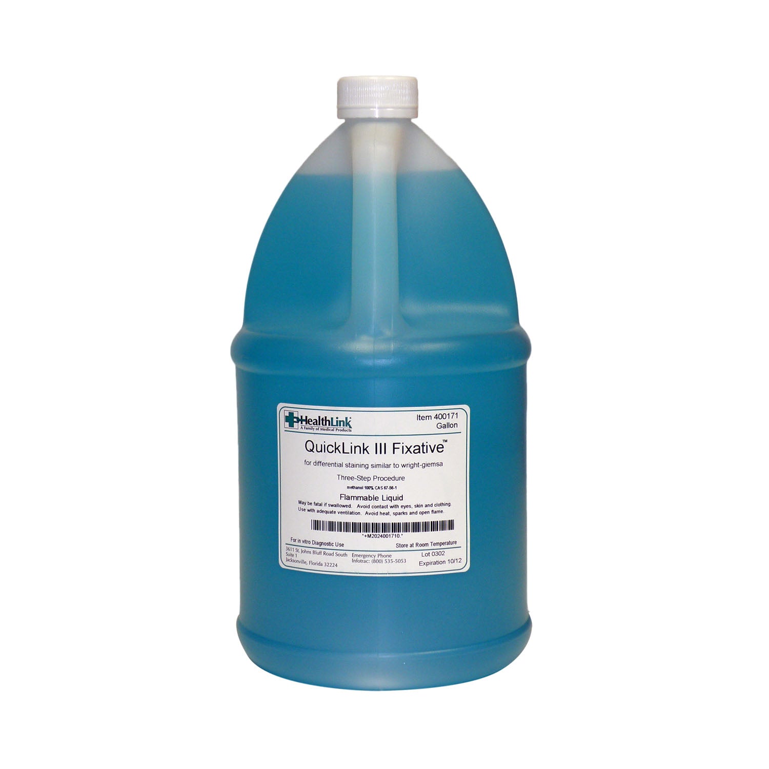 400171 - EDM3 公司 - Quicklink III 定影劑，加侖裝（此商品不可退貨）（僅限美國）（需支付危險品處理費，無法空運或運往阿拉斯加、關島、夏威夷、北馬裡亞納群島、波多黎各、美屬維京群島）需危險品運輸，每件