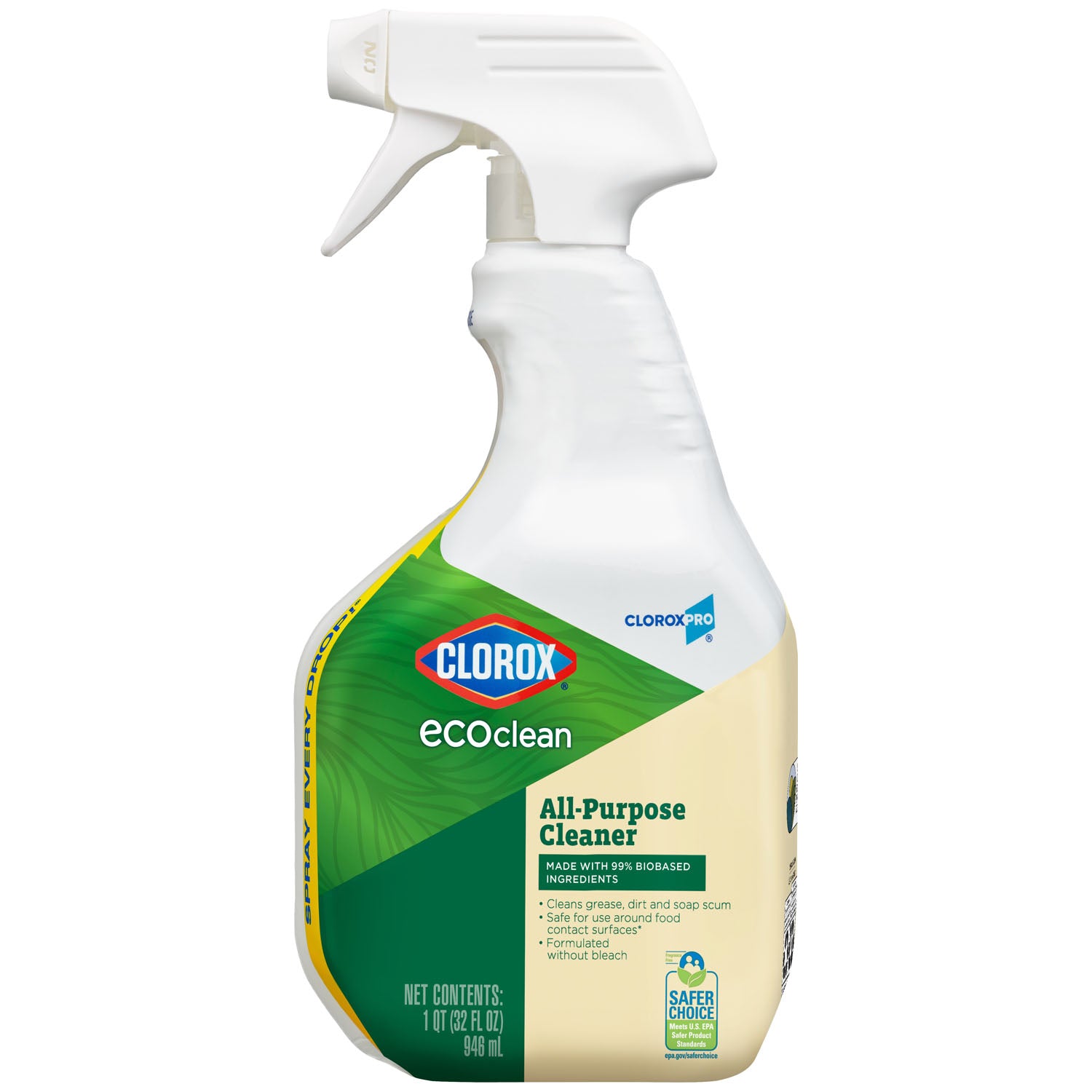 60276 - Clorox Sales Company - Limpiador multiusos EcoClean™, 32 oz, 9/caja (solo EE. UU. continental), caja