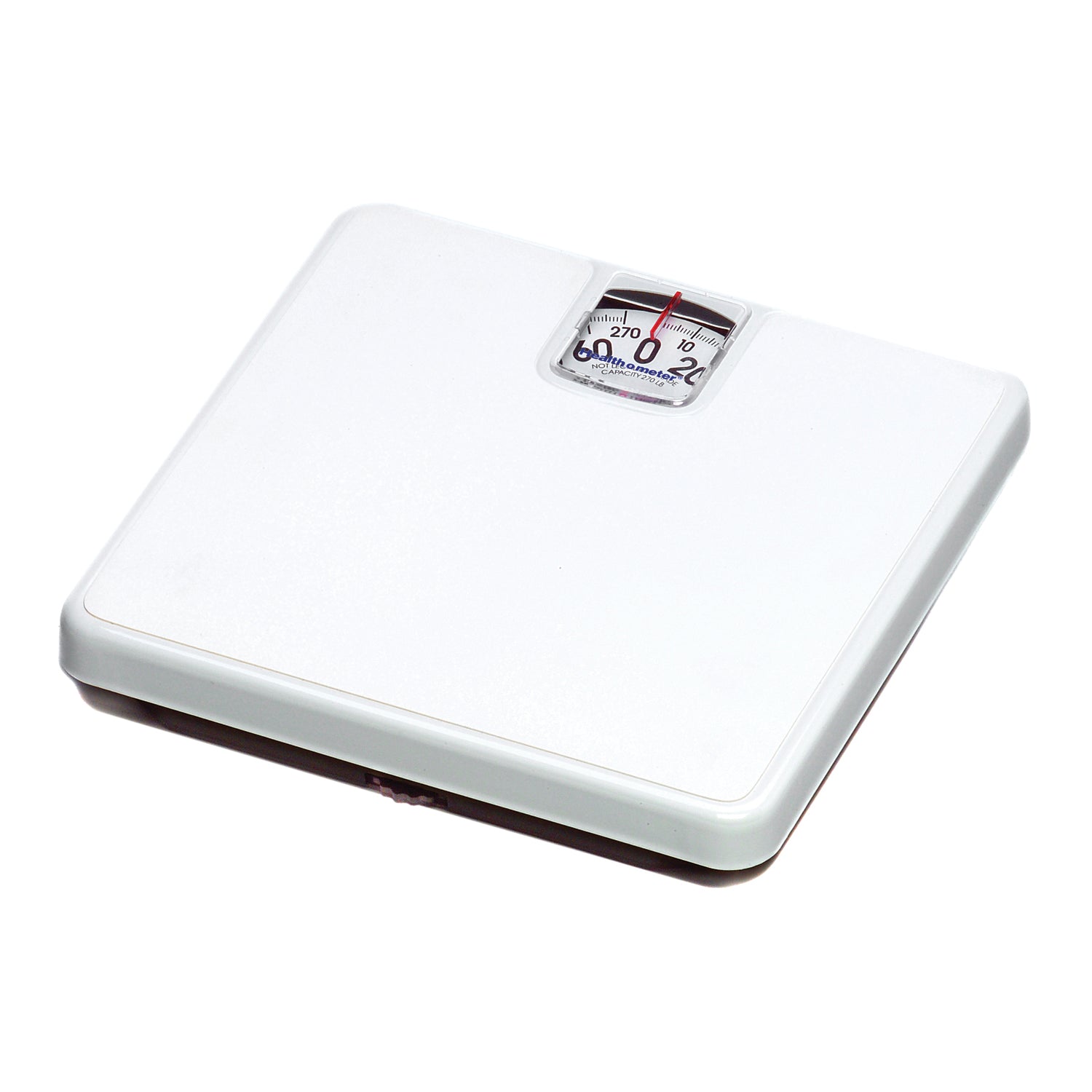 100KG - Pelstar LLC/Health o meter Professional Scales - Mechanical Floor Scale, Capacity: 120 kg, Platform Dimension: 10¼" x 9 7/8" x 1 7/8", Steel Base, Easy to Read Dial, Non-Slip Mat, 3/cs (DROP SHIP ONLY)    , cs