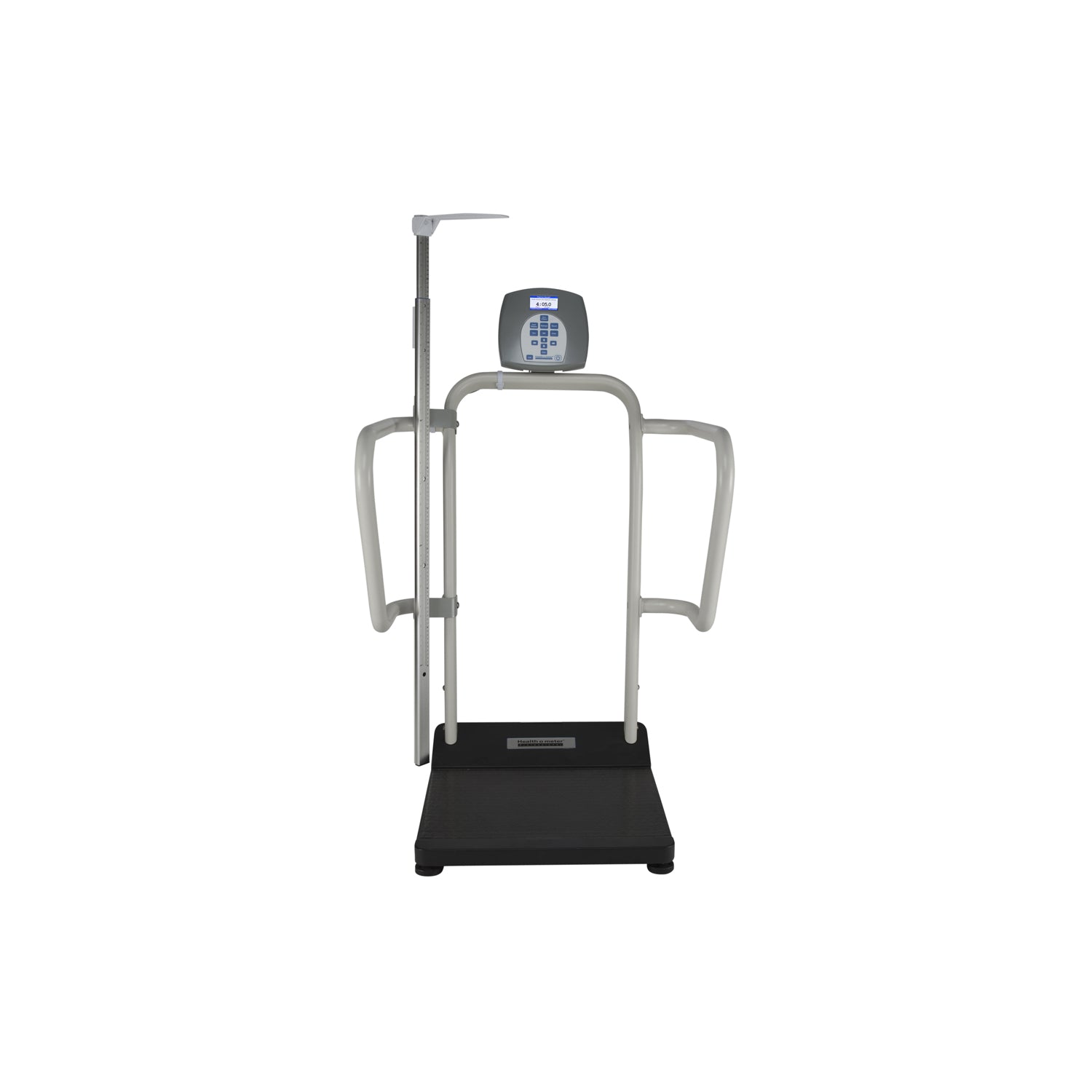 1100KL-EHR - Pelstar LLC/Health o meter Professional Scales - Digital Platform Scale with Extra Wide Handrails & Digital Height Rod, 1000 lb Capacity, ADPT30 (DROP SHIP ONLY)    , ea