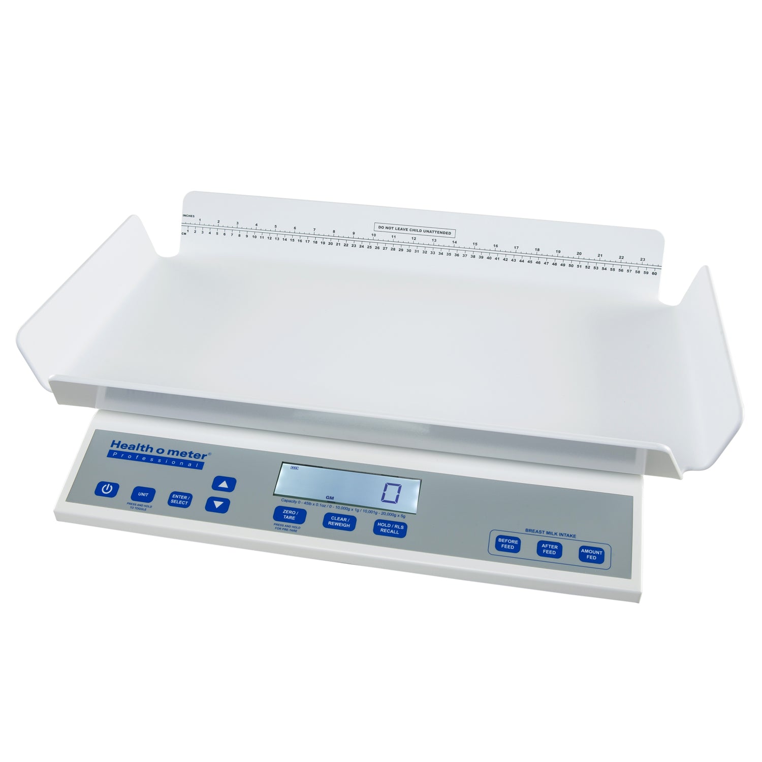 2210KL4-AM - Pelstar LLC/Health o meter Professional Scales - Antimicrobial High Resolution Digital Neonatal/Pediatric Four Sided Tray Scale (DROP SHIP ONLY)    , ea