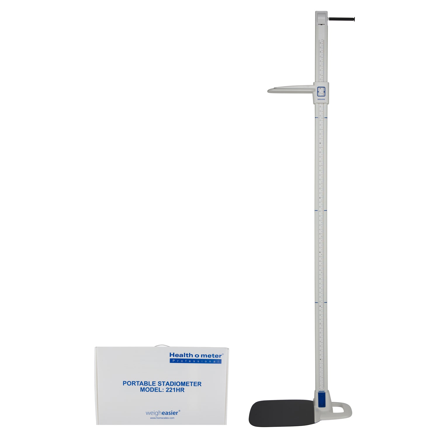 221HR - Pelstar LLC/Health o meter Professional Scales - Portable Stadiometer with Carrying Case (DROP SHIP ONLY)    , ea