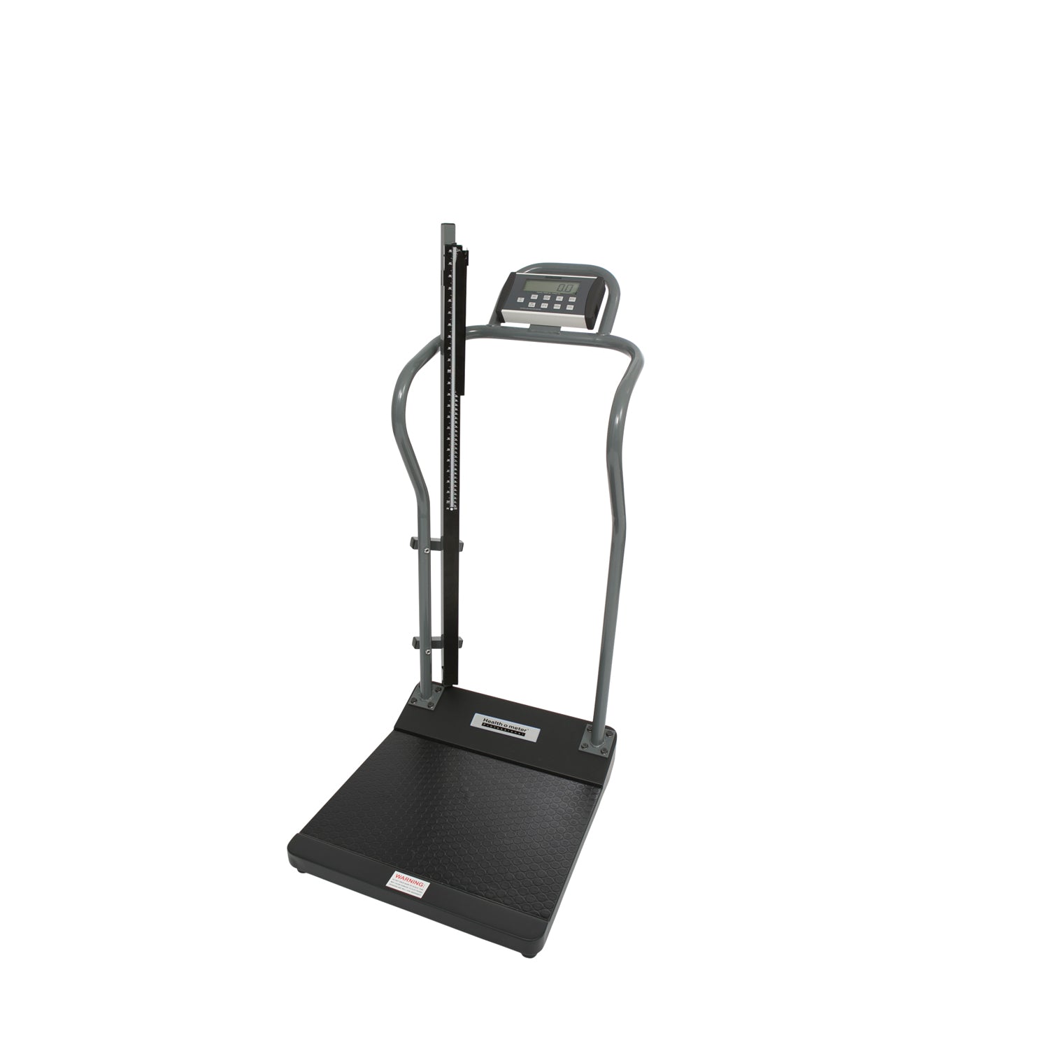 3001KL-AMHR - Pelstar LLC/Health o meter Professional Scales - Antimicrobial Digital Platform Scale with Height Rod, KL Only, Assembled, 100-240V Adapter (Included) or 6 D Batteries (not included) (DROP SHIP ONLY)    , ea