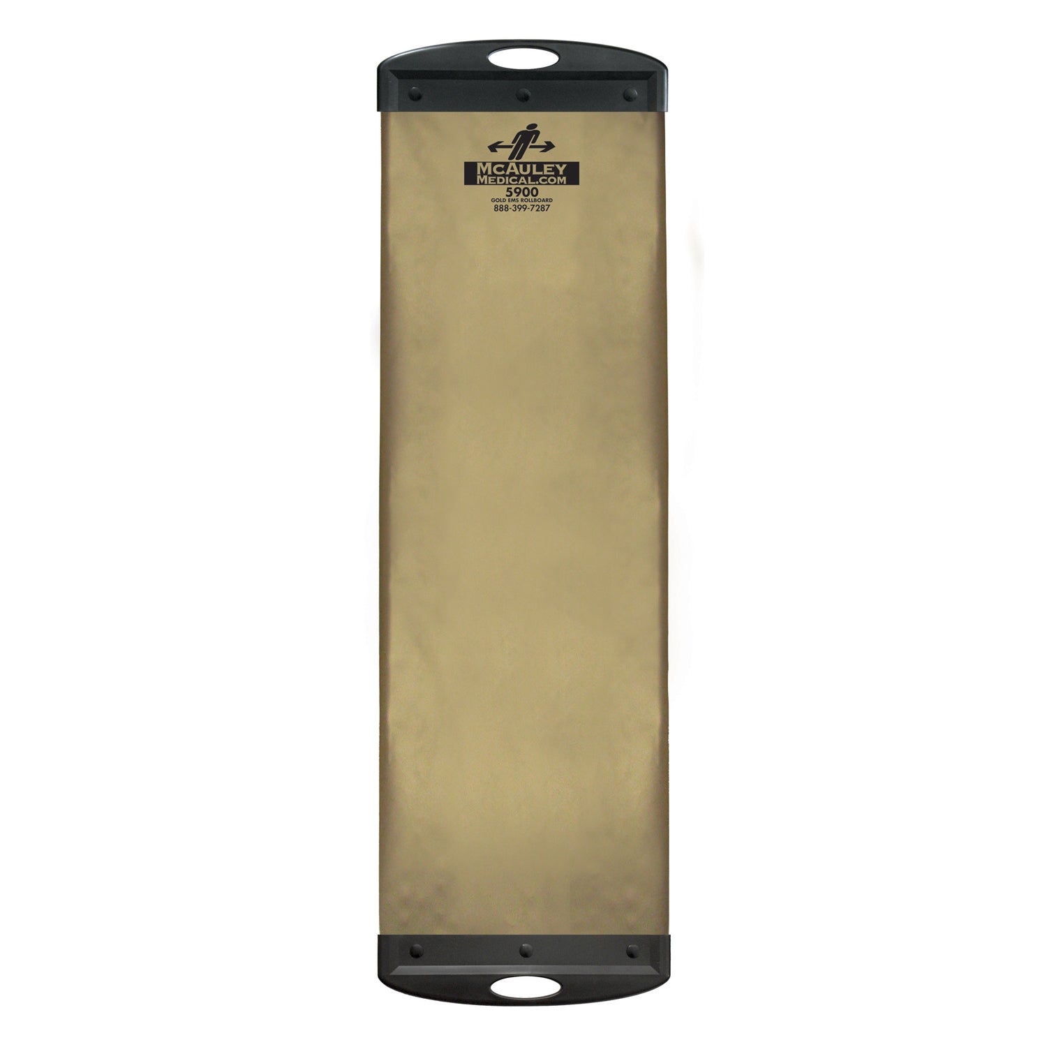 5900 - Pelstar LLC/McAuley Medical - Gold EMS Rollboard, 50x15, Heat Sealed, Antimicrobial, Anti-static Fabric, Lightweight, MRI Safe, Foldable to Facilitate Fowler Position Transfers, Warranty: 3 Year Warranty (DROP SHIP ONLY)    , ea