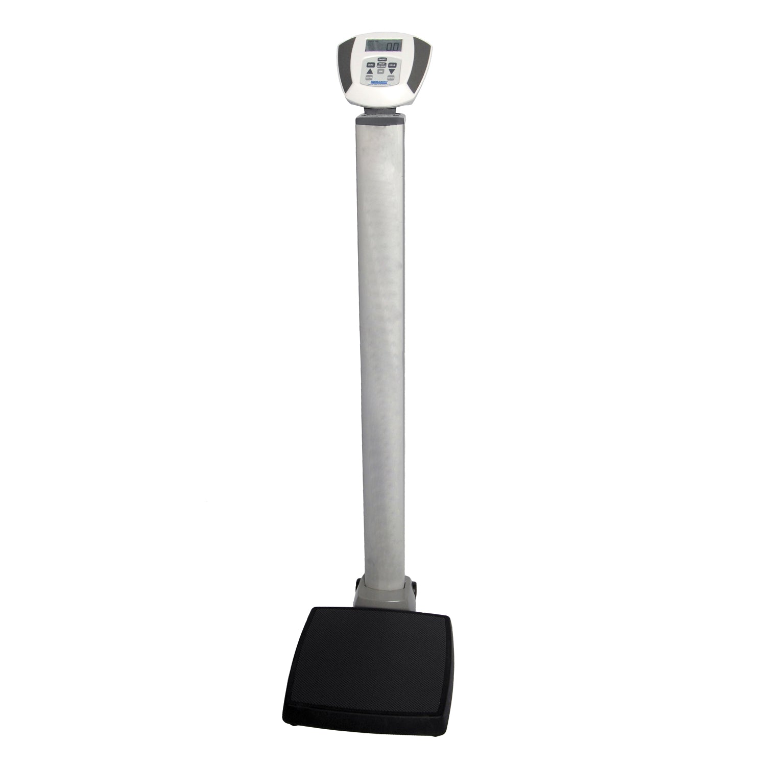 599KL - Pelstar LLC/Health o meter Professional Scales - Digital Scale, Waist High, 600 lb/272 kg Capacity, Platform 14¼" x 14¼" x 2 5/8", 120V Adapter (included) or (6) C-Cell Batteries (not included), Optional Wall Mounted Height Rod Available (499KLRO