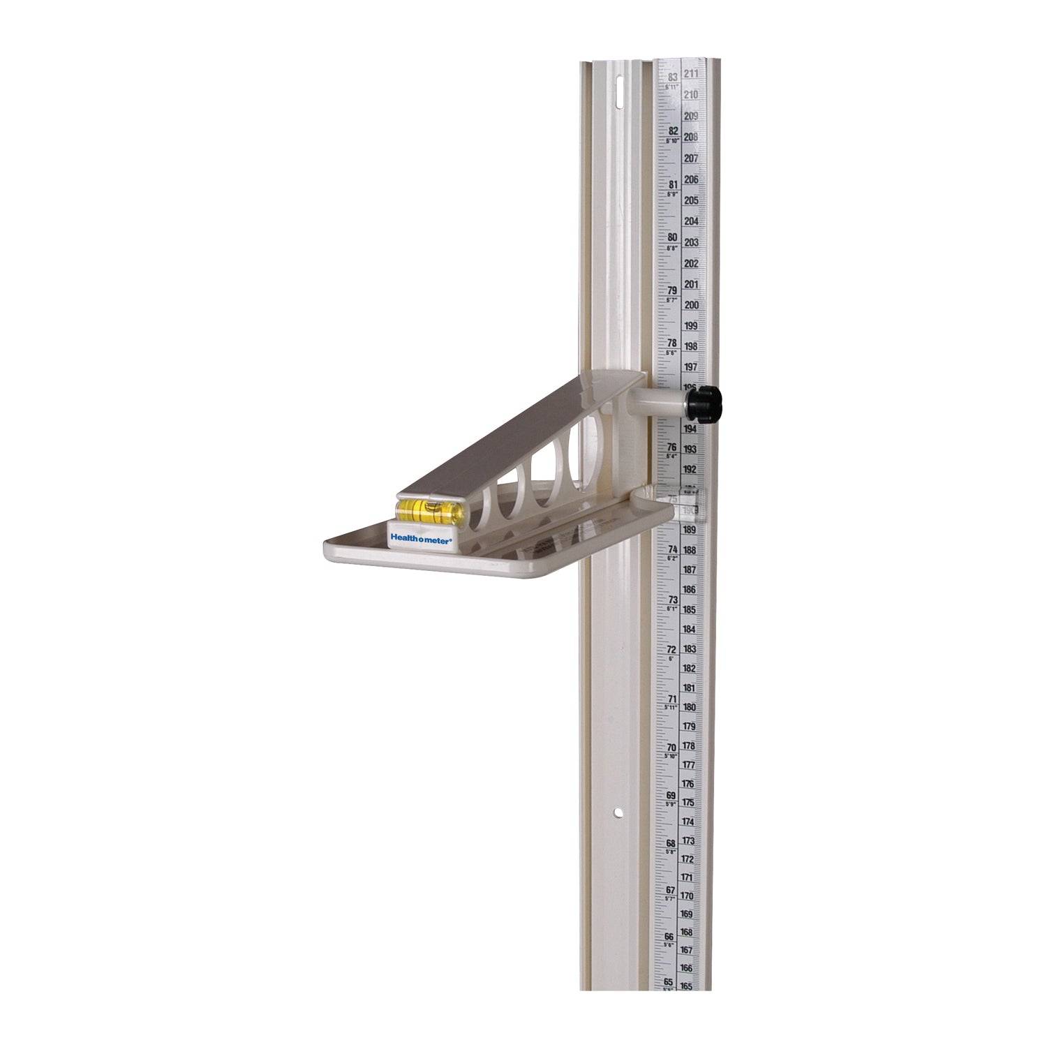 PORTROD - Pelstar LLC/Básculas profesionales Health o meter - Tallímetro, montaje en pared, rango de modelo de 24" a 83" x 1/16 (60 cm a 210 cm por 1 mm) incremento de 1/16" (1 mm), kit incluido para montaje en pared (SOLO ENVÍO DIRECTO), c/u