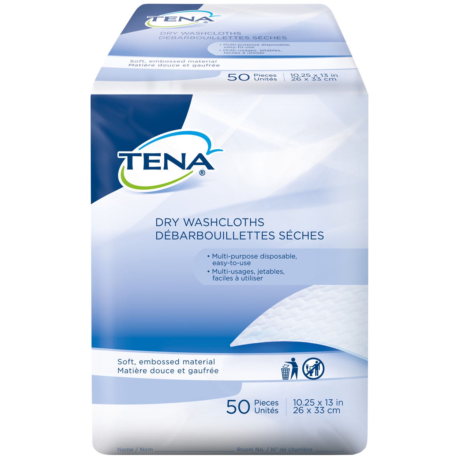74499 - Essity Health &amp; Medical Solutions - Toallita, 10,25" x 13", 50/paquete, 20/paquete (solo EE. UU. continental), caja