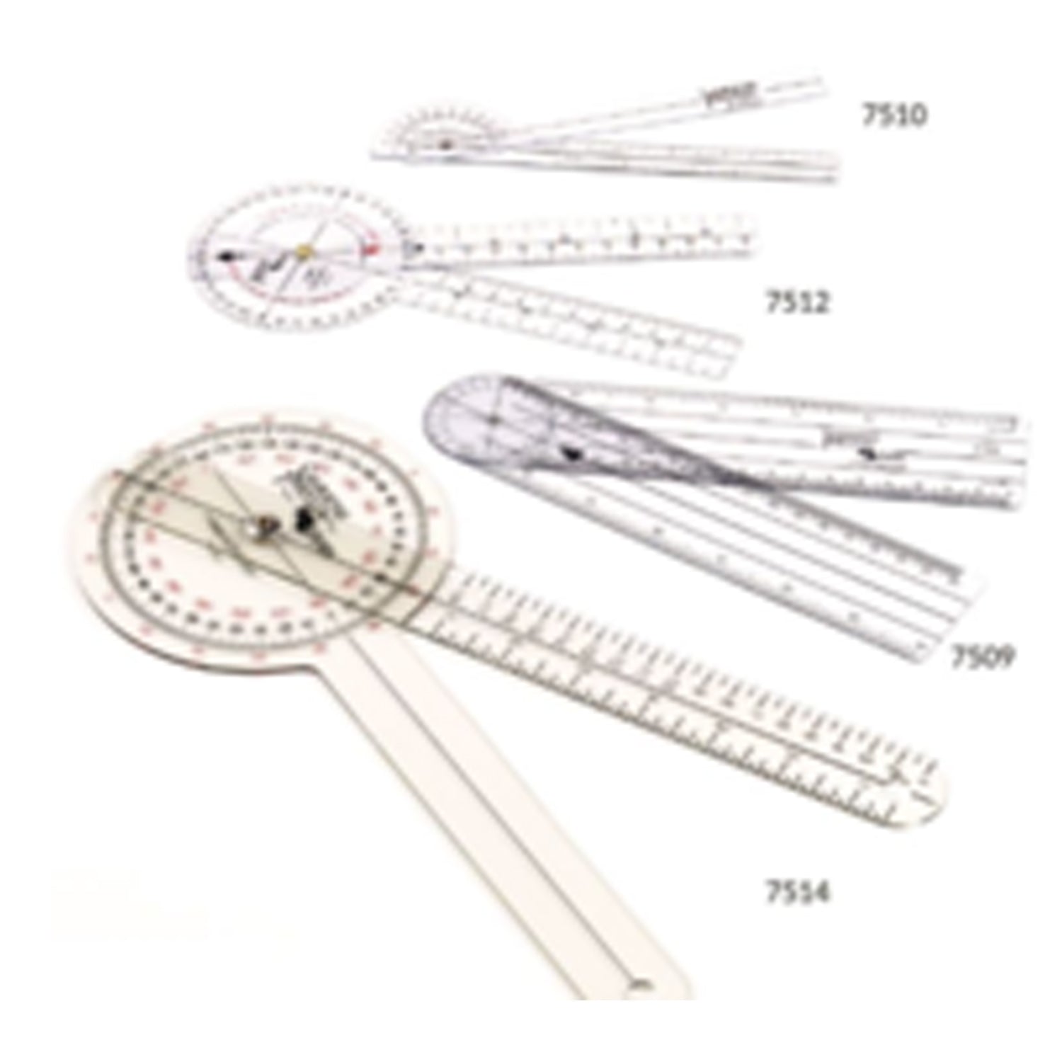 081187475 - Performance Health - Economy Goniometer, Plastic, 8.0" (US Only)    , ea