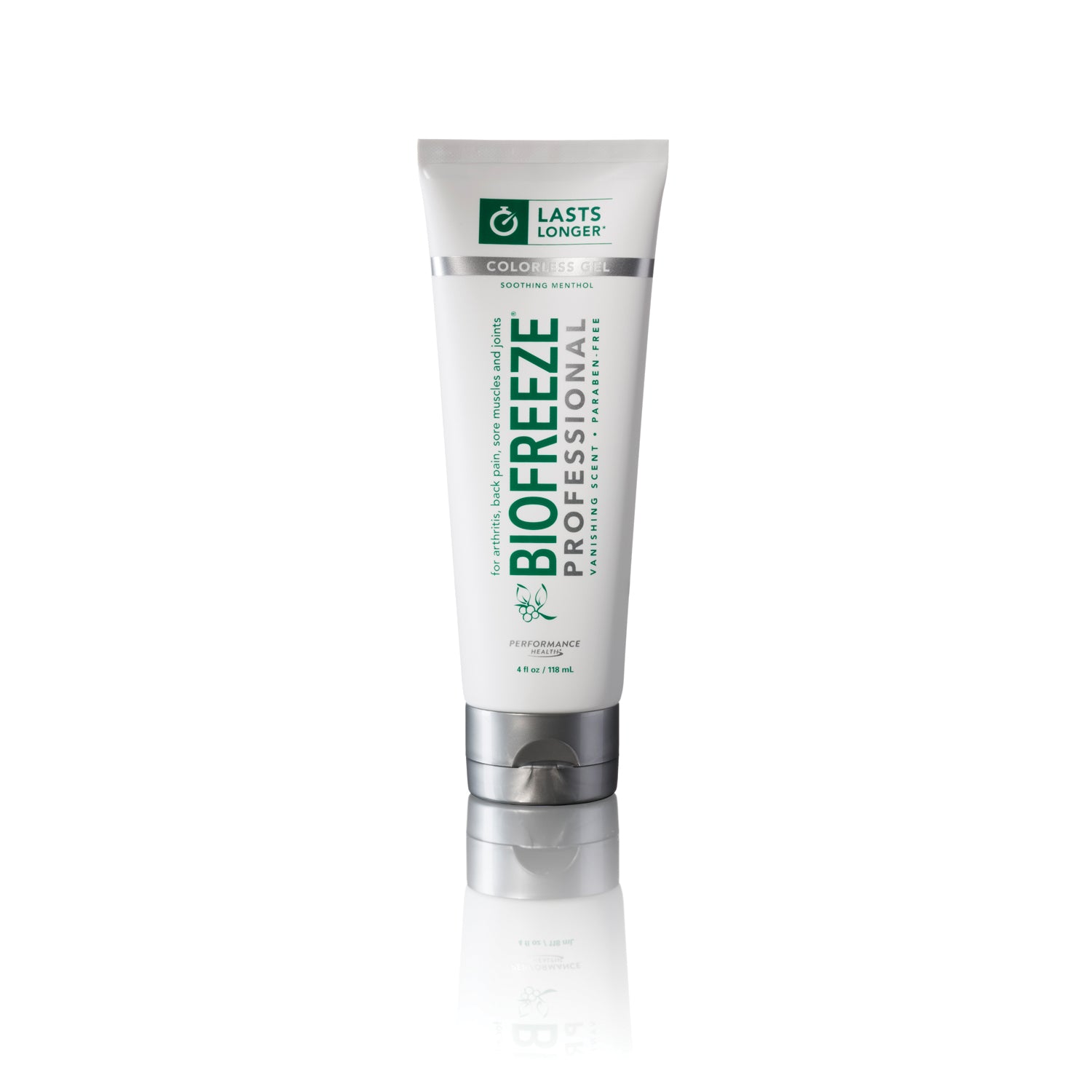 13410 - RB Health LLC - Biofreeze® Professional, 4 oz Tube, Colorless, 12/bx (35 bx/plt) (Cannot be sold to retail outlets and/ or Amazon) (091783) (US Only)  (HAZMAT Fees Apply, cannot ship via Air or to AK, GU, HI, MP, PR, VI)  REQUIRES HAZMAT SHIPMENT