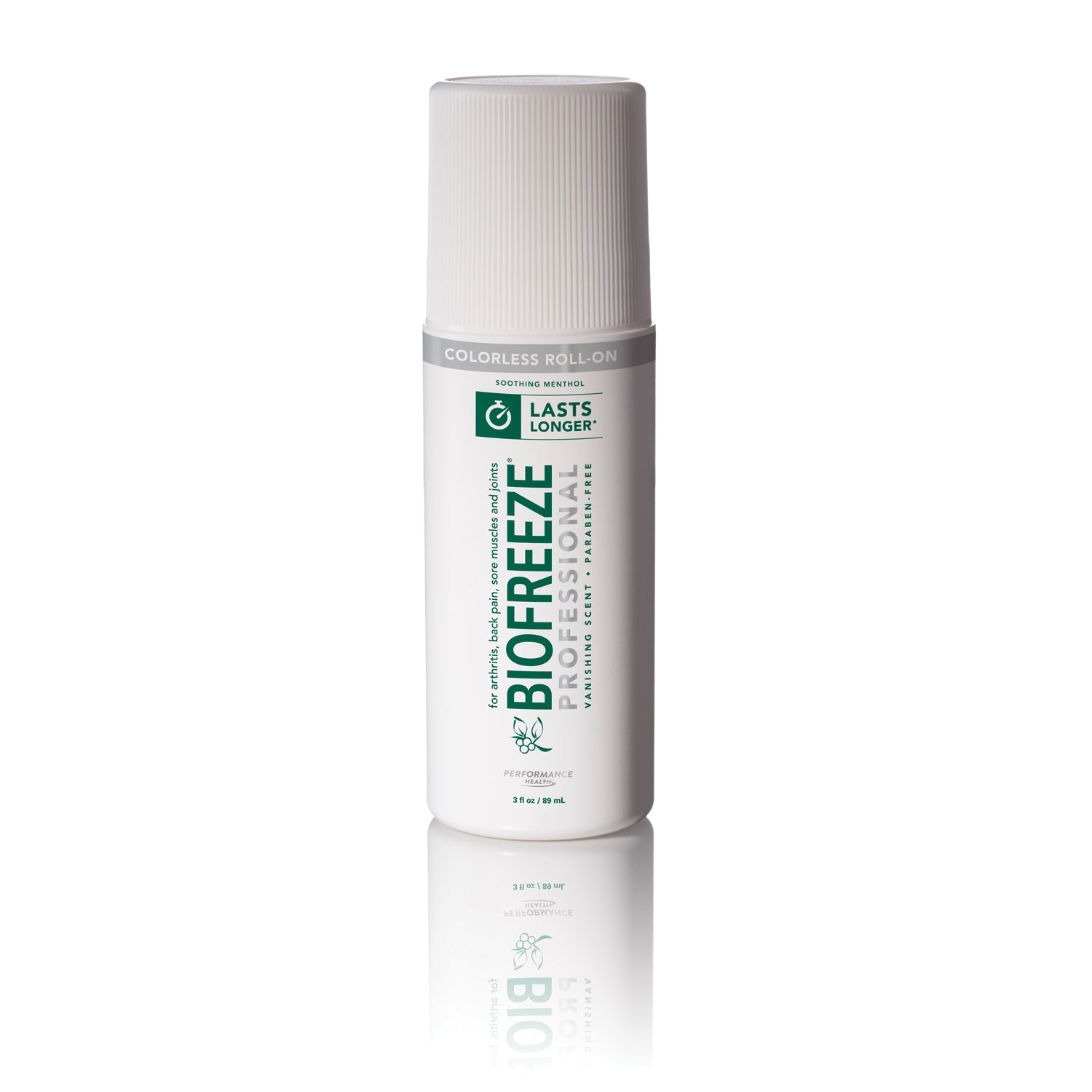 13419 - RB Health LLC - Biofreeze® Professional, 3 oz Roll-On, Colorless, 12/bx (32 bx/plt) (Cannot be sold to retail outlets and/ or Amazon) (091786) (US Only) (HAZMAT Fees Apply, cannot ship via Air or to AK, GU, HI, MP, PR, VI)  REQUIRES HAZMAT SHIPME