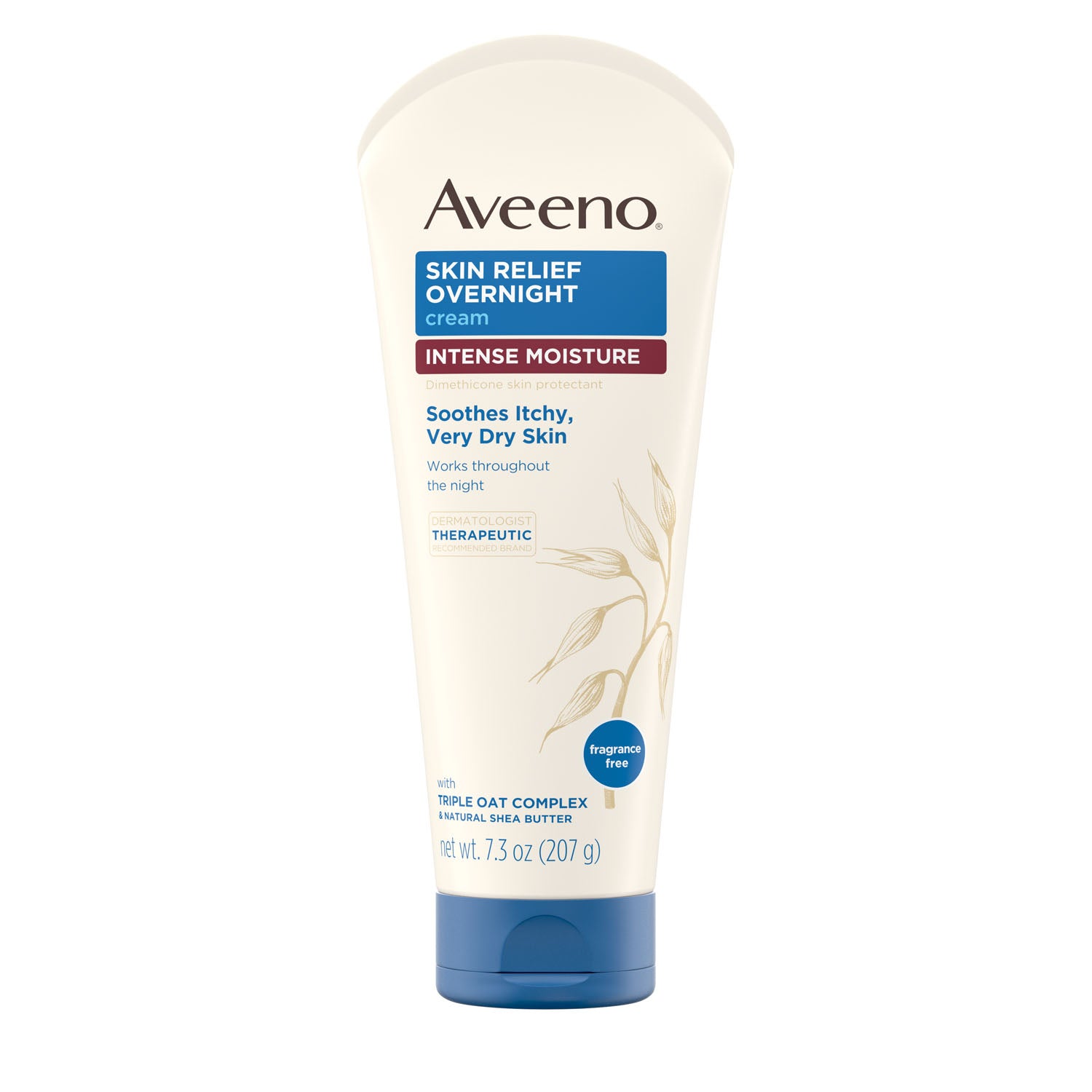 001137 - Kenvue - Crema de noche Intense Relief, sin fragancia, 7.3 oz, 3/caja, 4 cajas/caja (solo EE. UU. continentales + HI) (Precios sujetos a cambios sin previo aviso), caja