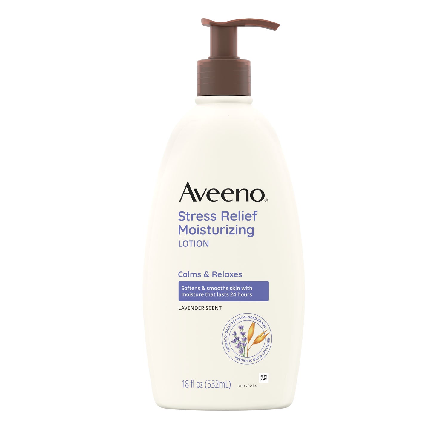001531 - Kenvue - Loción hidratante para aliviar el estrés, 18 onzas líquidas, 3/caja, 4 cajas/caja (solo EE. UU. continentales + HI) (Precios sujetos a cambios sin previo aviso), caja
