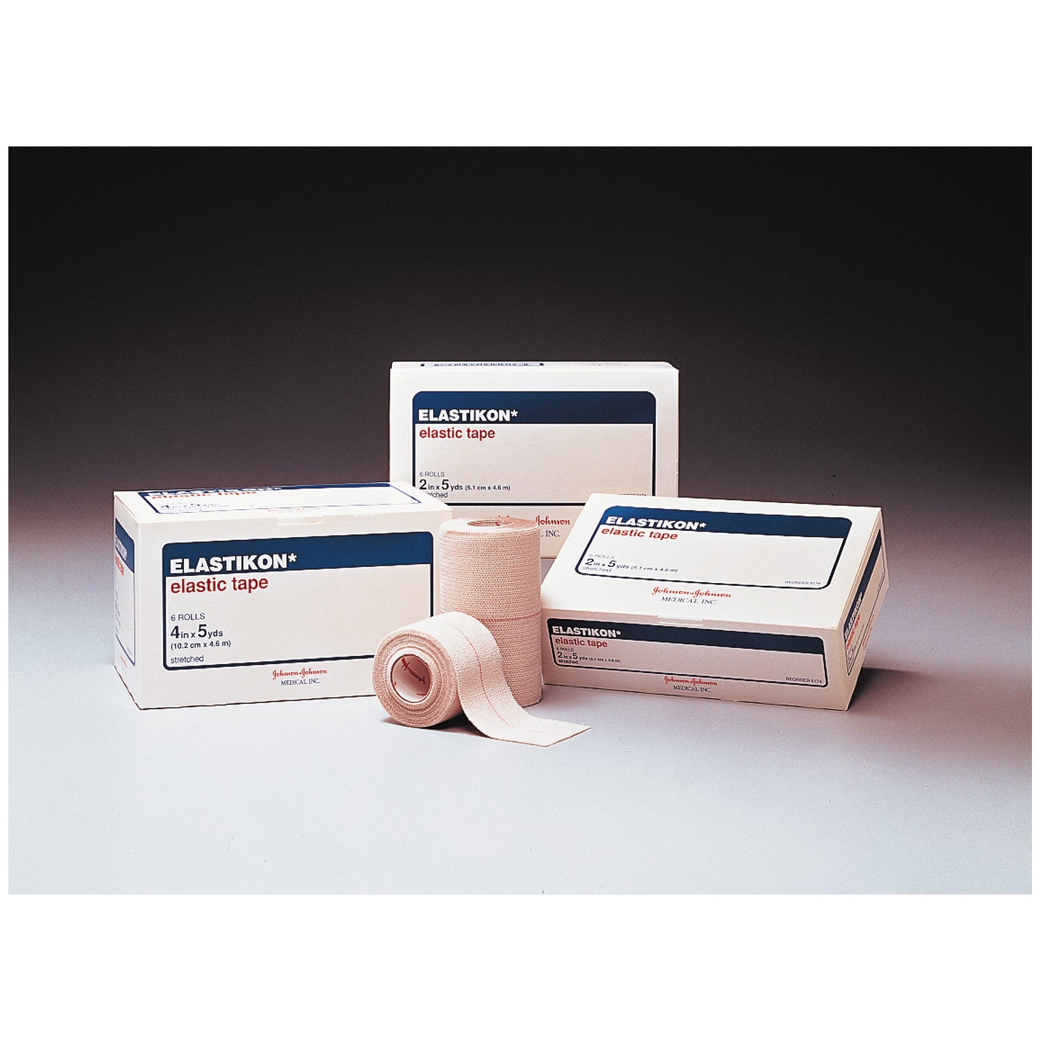 005177 - BSN Medical/Jobst - Cinta elástica Actimove Elastikon, 4" x 2½ yds, 6 rl/bx, 6 bx/cs (solo EE. UU. continental), cs