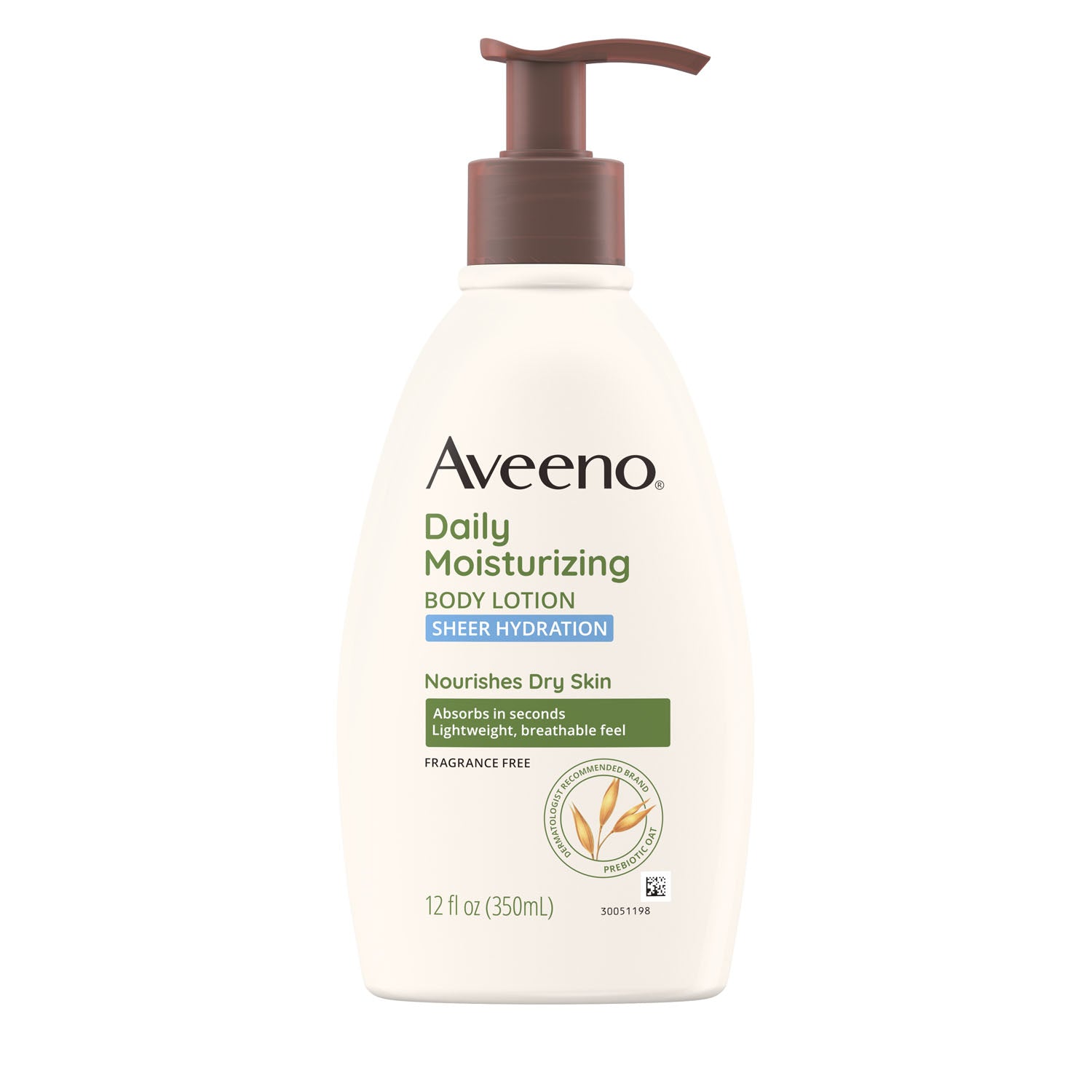 116104 - Kenvue - Loción hidratante diaria Sheer Hydration, 12 onzas líquidas, 3/caja, 4 cajas/caja (solo EE. UU. continentales + HI) (Precios sujetos a cambios sin previo aviso), caja