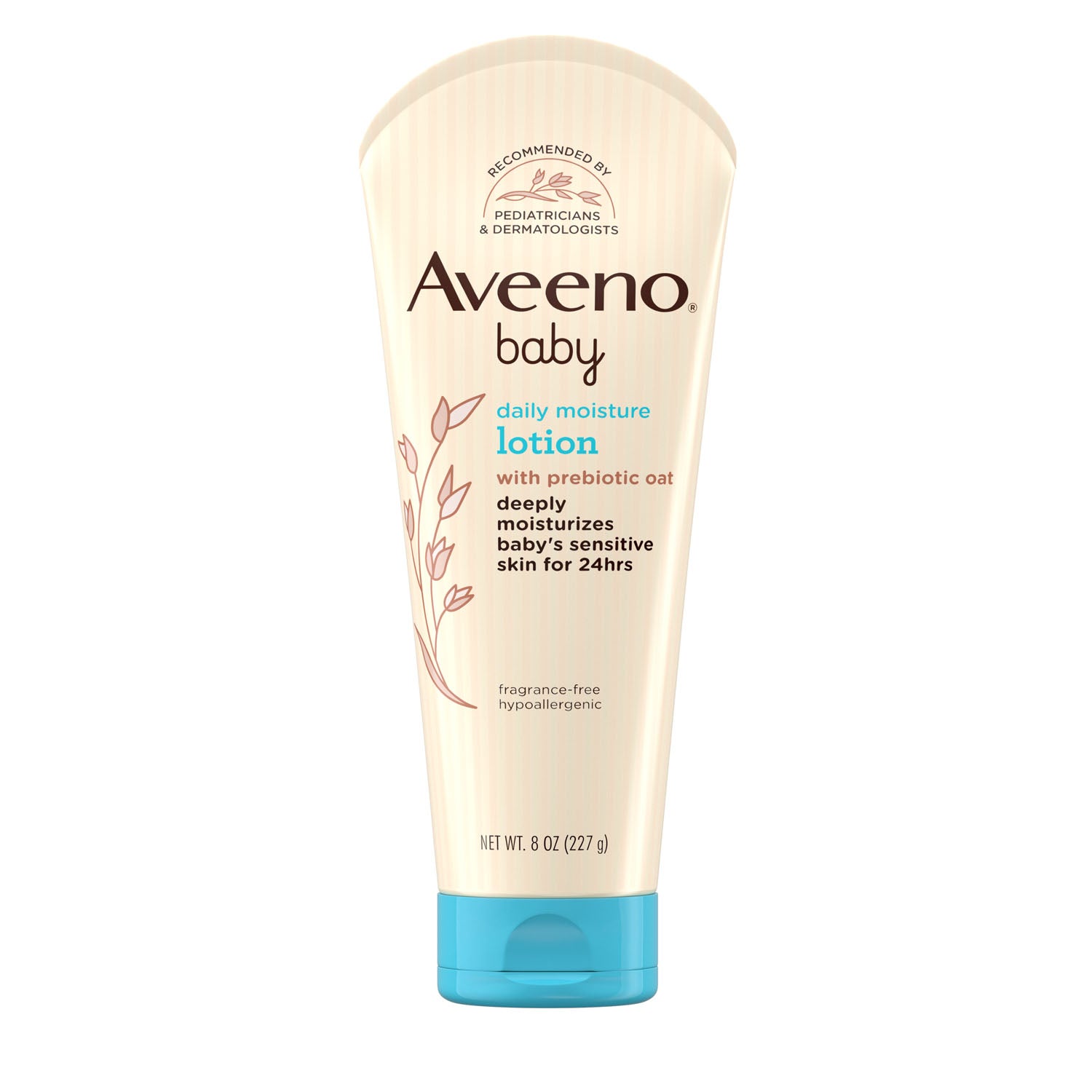 116517 - Kenvue - Loción humectante diaria Baby®, sin fragancia, 8 onzas líquidas, 3/caja, 4 cajas/caja (solo EE. UU. continentales + HI) (Precios sujetos a cambios sin previo aviso), caja