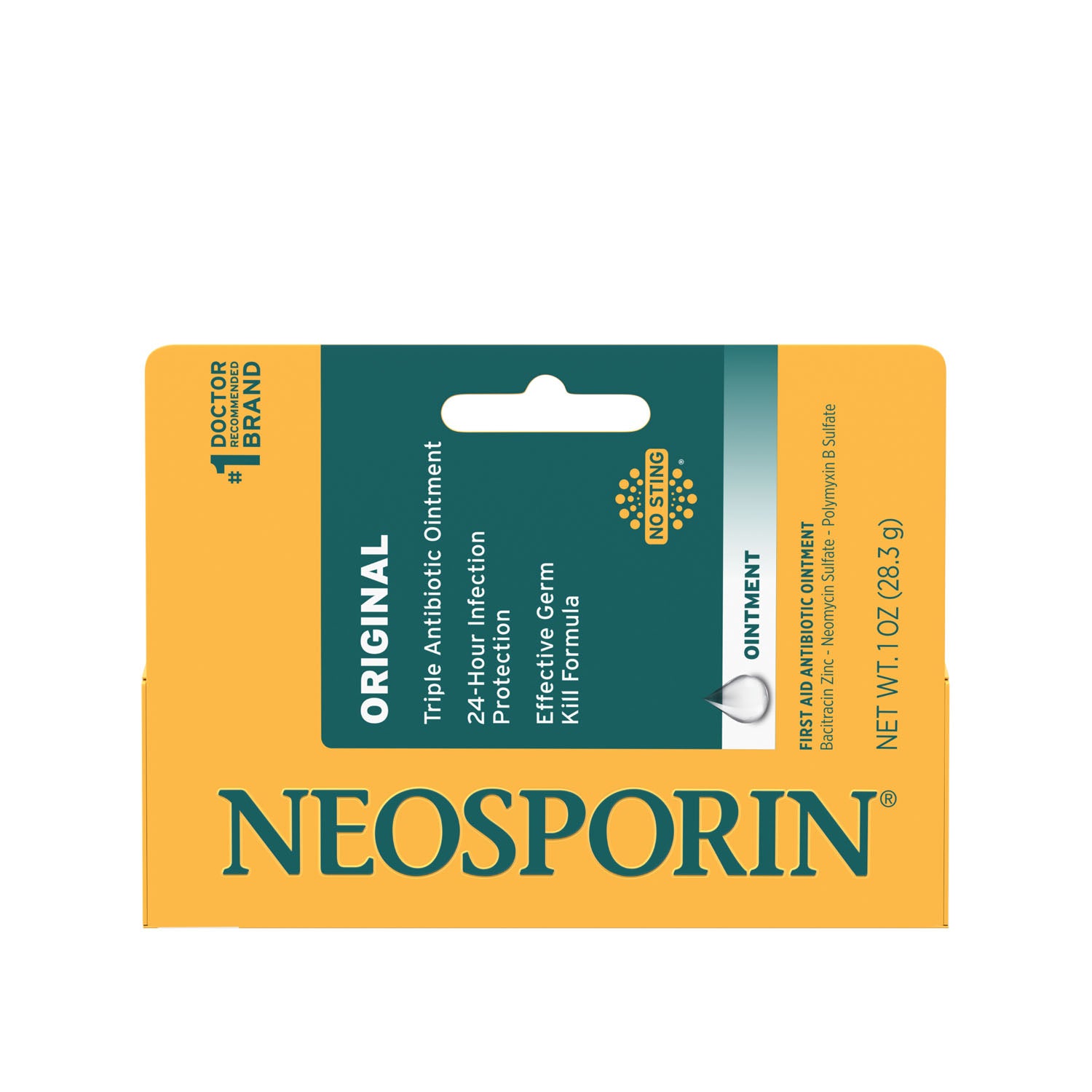 23737 - Kenvue - Ungüento Neosporin, tubo de 1 oz, UPC#3-0081-0730-87-7, 6/caja (solo EE. UU. continental + HI) (precios sujetos a cambios sin previo aviso), caja