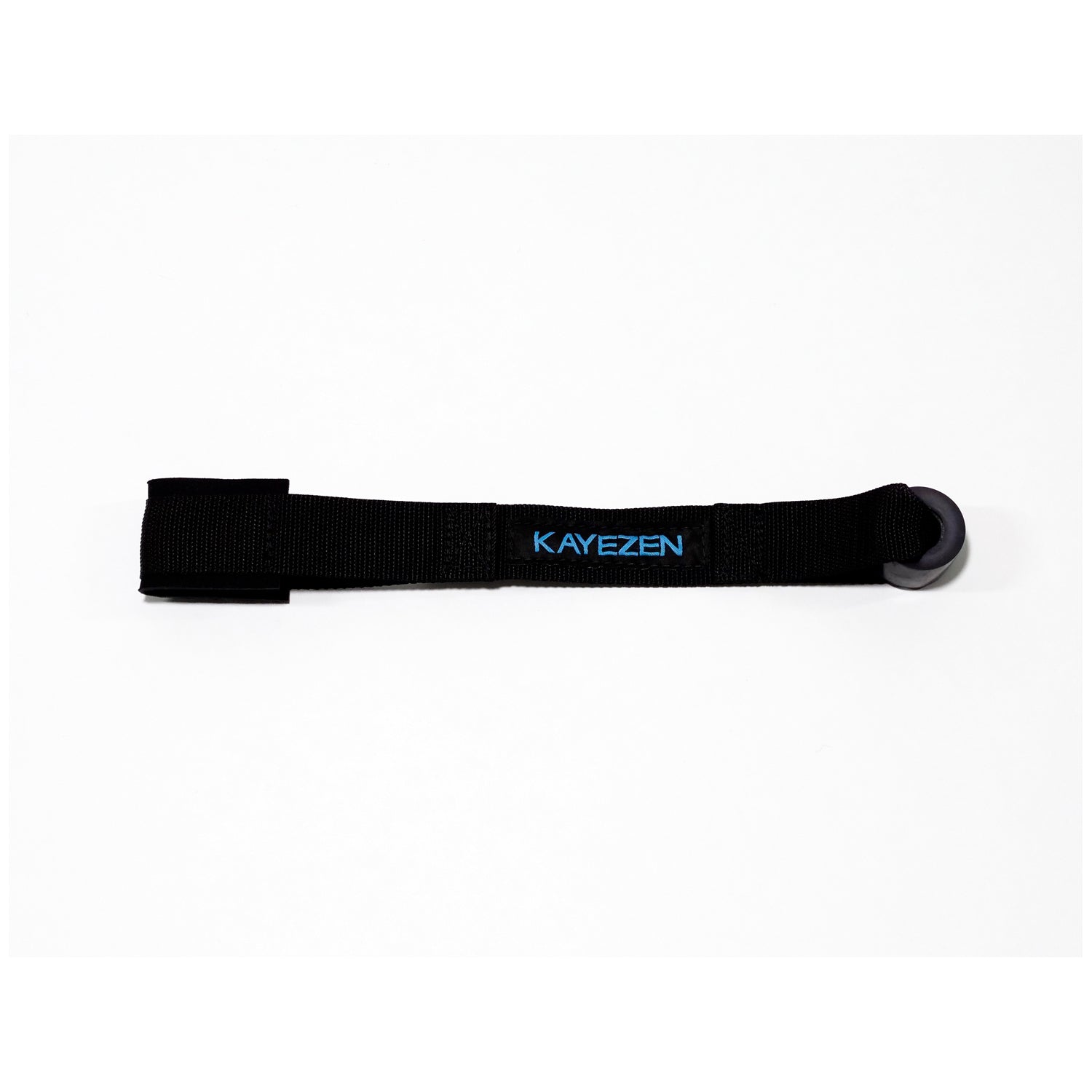 RQX-DRANCR - Kayezen LLC - Kayezen VECTOR Door Anchor Securely Fits in Most Doorways to Take the Gym Anywhere! Use a Carabiner to Attach the Door Anchor to a VECTOR System for Your Exercises, 13"L x 2"W, Durable Black Nylon (Cannot be sold through any si