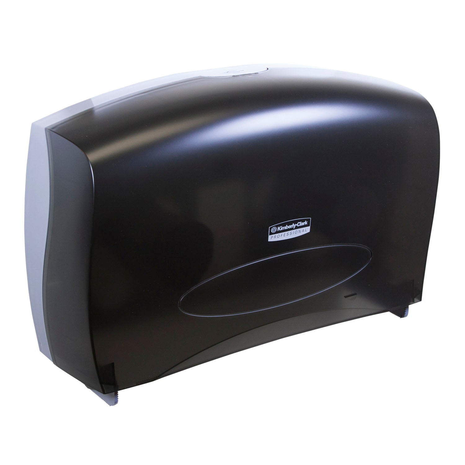09551 - Kimberly-Clark Professional - Bathroom Tissue Dispenser, Cored Jumbo Roll, Combo Twin, 20.43" x 13.12" x 5.8", Smoke/Grey, 1/cs (Products cannot be sold on Amazon.com or any other 3rd party site) (DROP SHIP ONLY) (US Only)    , cs