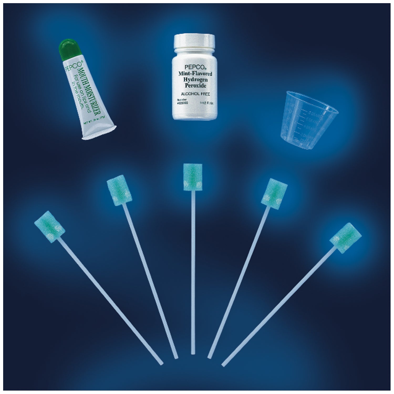 12241 - AirLife - Oral Swab, No Dentrifrice, Non-Sterile, Bulk Packaged, Disposable, 500/bg, 2 bg/cs (US Only) (To Be DISCONTINUED)    , cs