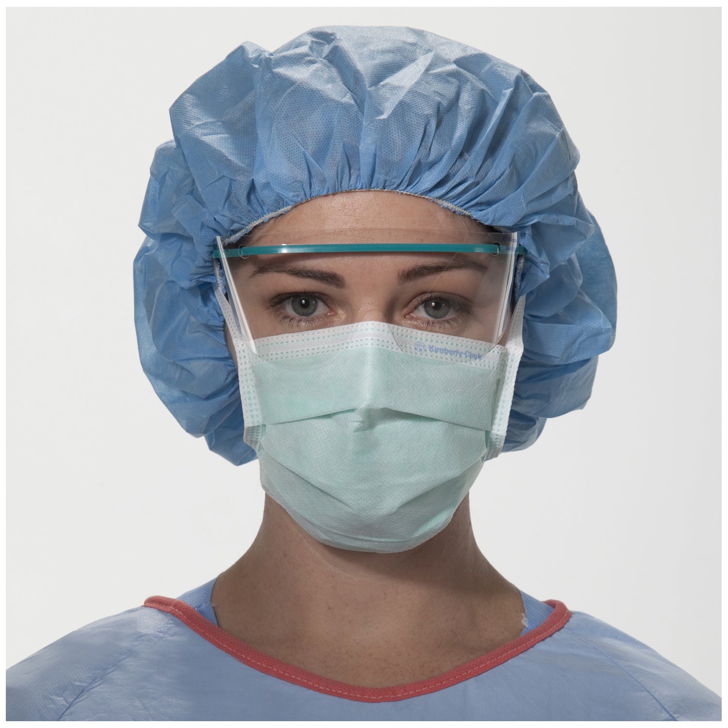 28806 - O&M Halyard - Surgical Mask, Anti-Fog, Green, 50/bx, 6 bx/cs (US Only)    , cs
