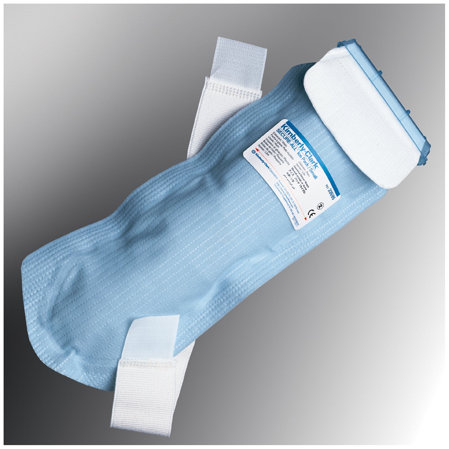 33595 - O&M Halyard - Ice Pack, 5" x 12", 2 Straps, 15/bx, 2 bx/cs (US Only)    , cs