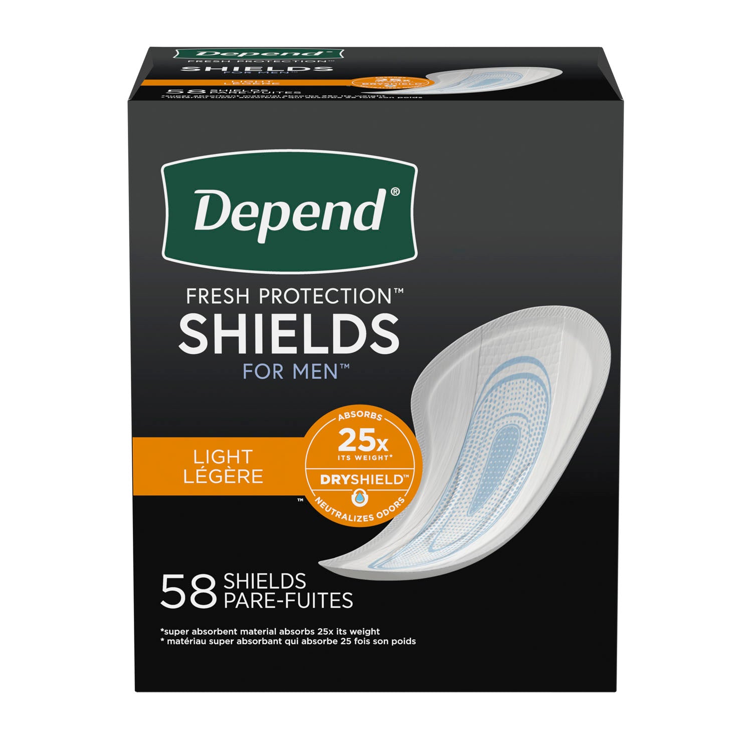 35641 - Kimberly-Clark Consumer - Undergarment, Shields For Men, 50/pk, 3 pk/cs (US Only)    , cs