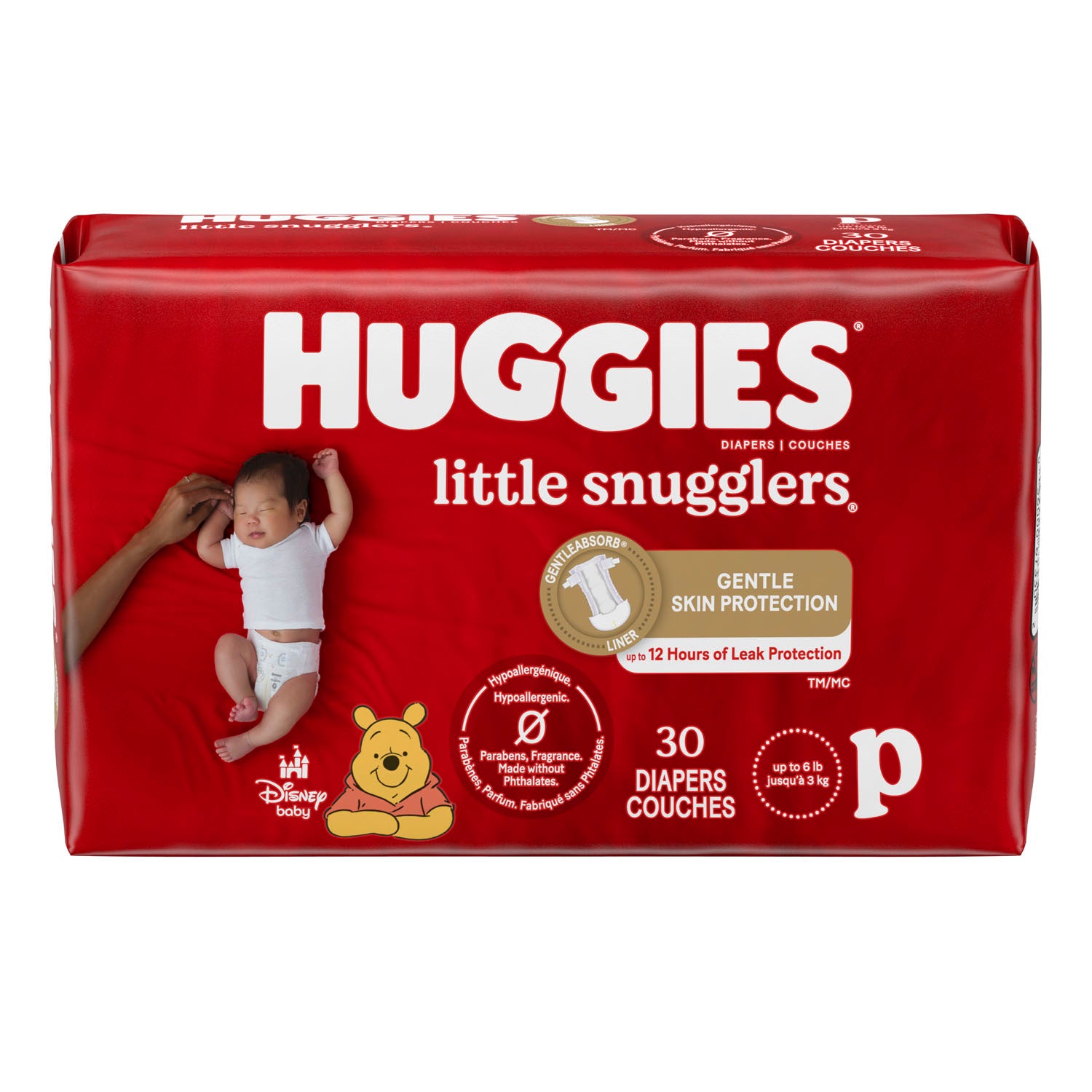 67330 - Kimberly-Clark Consumer - Preemies Diapers, up to 6 lbs, 30/pk, 6 pk/cs (US Only)    , cs