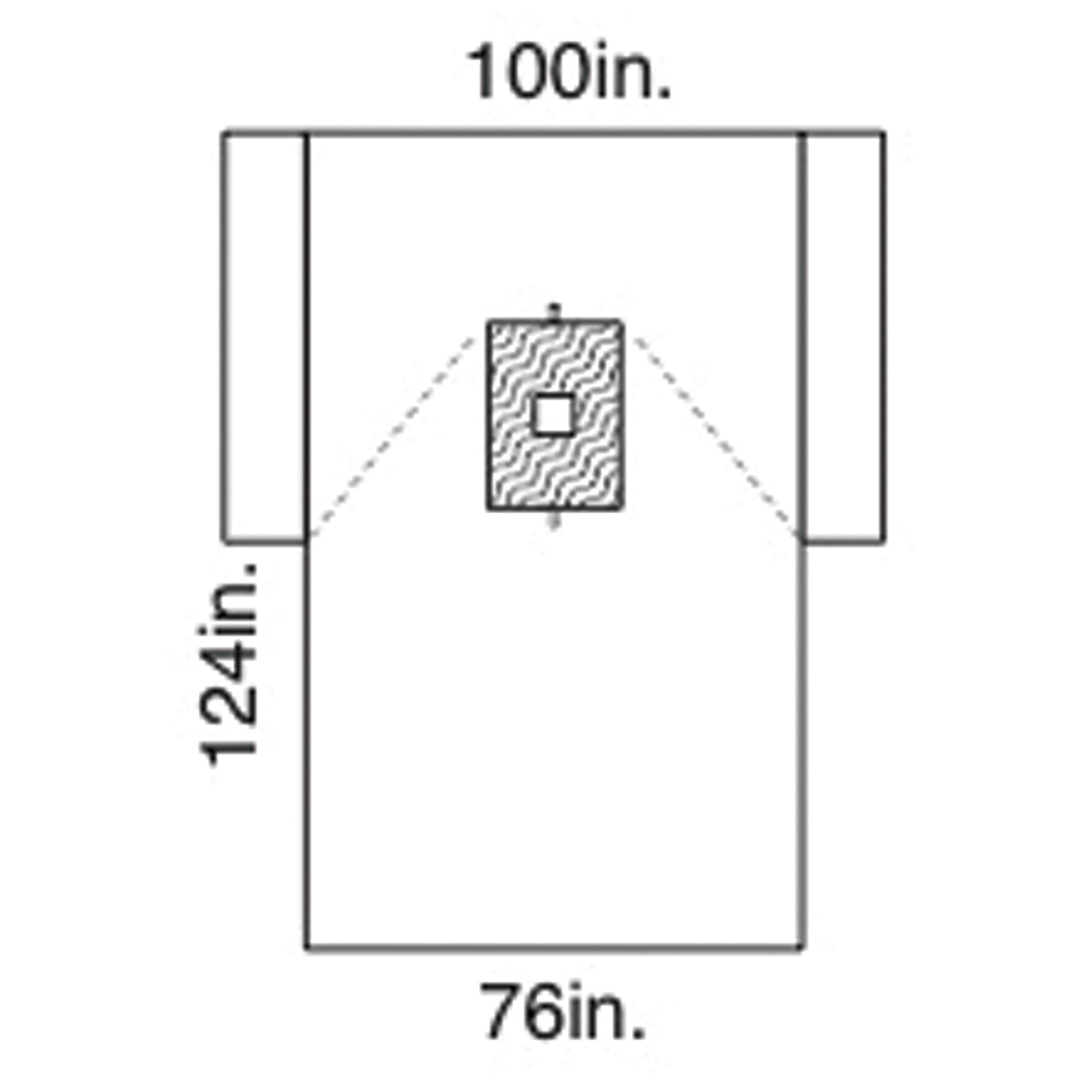 89236 - O&M Halyard - Breast Drape, 10/cs (US Only)    , cs
