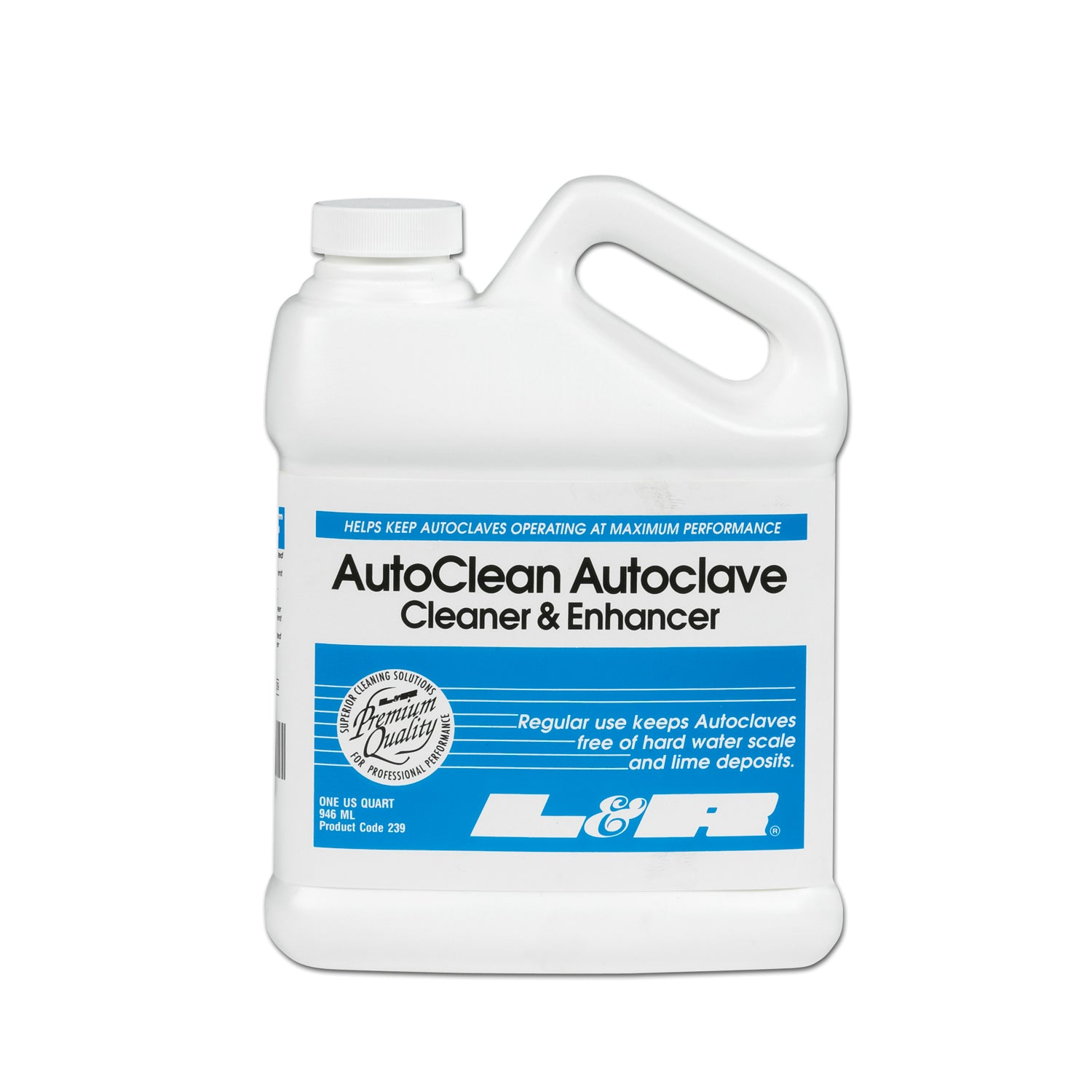 239 - L&R Manufacturing Company - Autoclave Cleaner, Qt Bottle, 12/cs    , cs