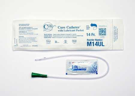 944230 - Cure - Urethral Catheter Cure Medical U-Shape 14 Fr. 16 in, M14UL Box of 30, (BX)