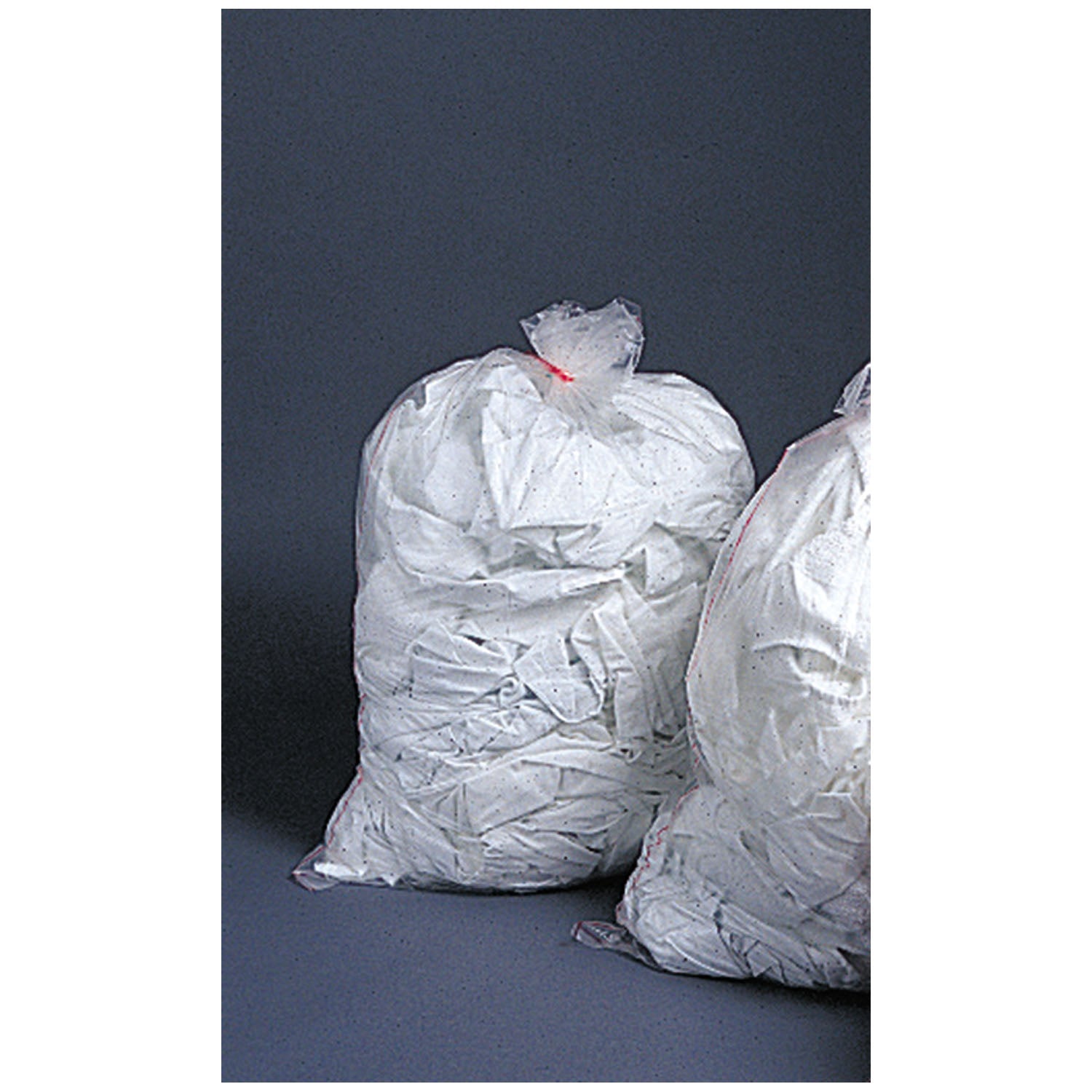 1-344 - Medegen Medical Products, LLC - Collection Bag, 19" x 22", Heavy Duty, Hot Water Soluble, Clear, 25/rl, 4 rl/cs    , cs