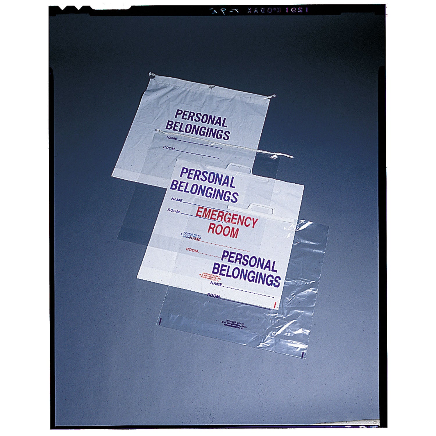 50-21 - Medegen Medical Products, LLC - 個人物品袋，20 英寸 x 20 英寸 x 4 英寸，白色，標準型，硬質提手，250 個/箱，cs