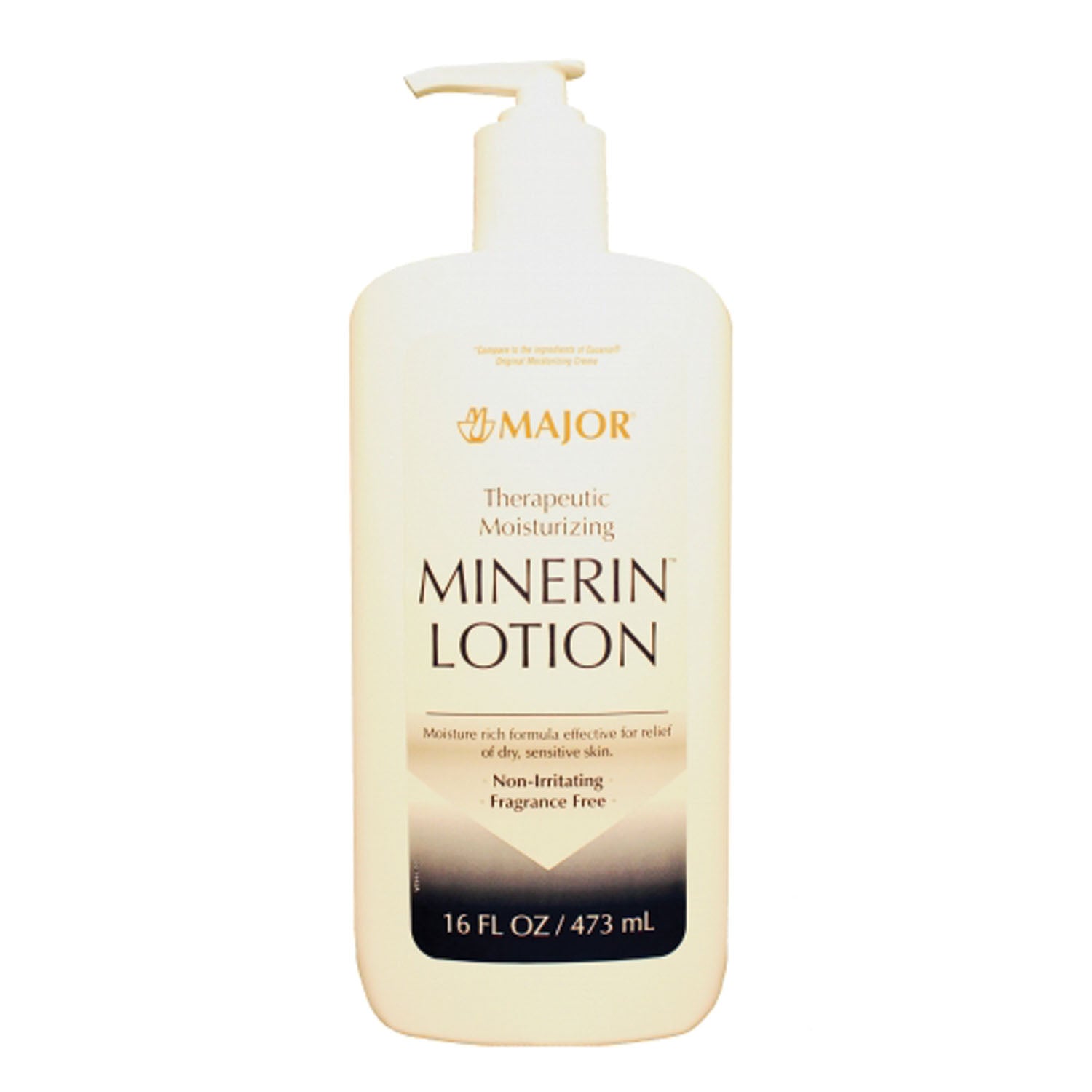 241944 - Major Pharmaceuticals - Minerin Lotion, 480mL, Compare to Eucerin® Lotion, 12/cs, NDC# 00904-7752-16 (US Only) (Products cannot be sold to retail stores or online retailers such as Amazon, Walmart, eBay, Alibaba, etc.)    , cs