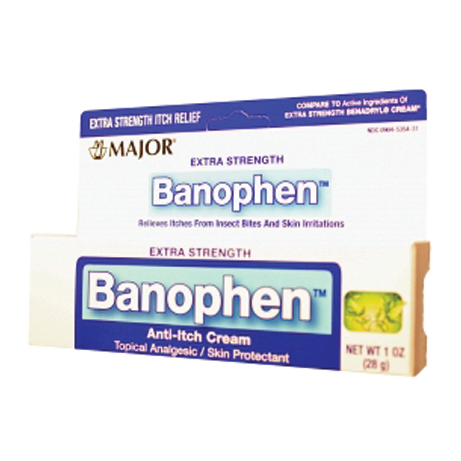 700744 - Major Pharmaceuticals - Banophen™, 30gm, Compare to Benadryl® Itch Relief, NDC# 00904-5354-31 (US Only) (Products cannot be sold to retail stores or online retailers such as Amazon, Walmart, eBay, Alibaba, etc.)    , ea