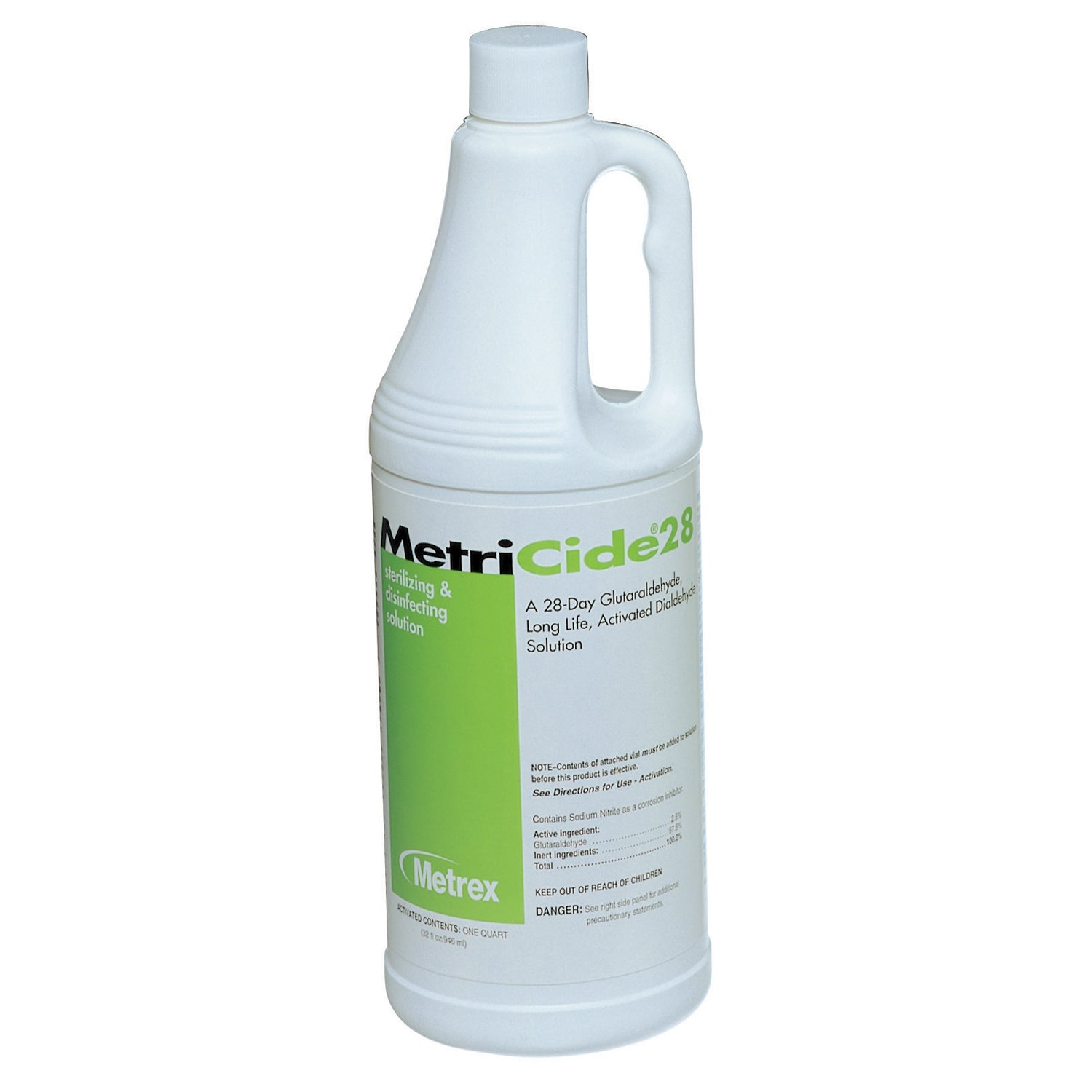 10-2805 - Metrex Research Corporation - MetriCide 28, Qt, 16/cs (24 cs/plt) (US Only)    , cs