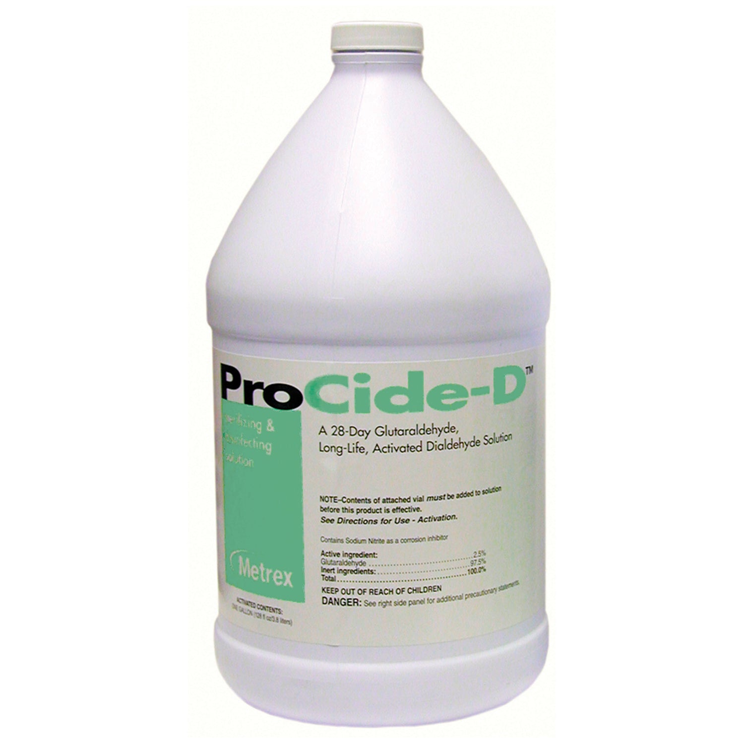10-2860 - Metrex Research Corporation - ProCide-D - 28 Day Instrument Disinfectant, Gallon, 4/cs (36 cs/plt) (US Only)    , cs