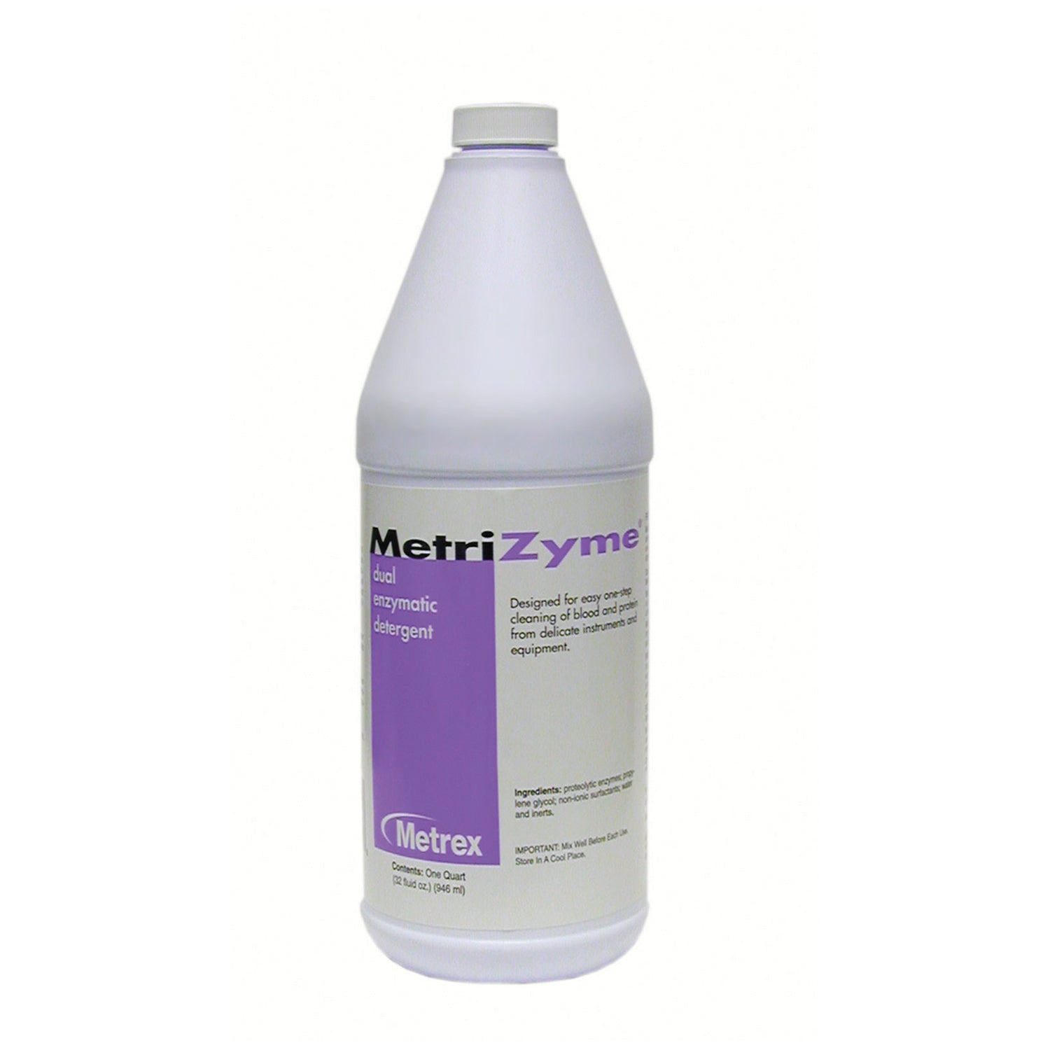 10-4005 - Metrex Research Corporation - MetriZyme Qt, 4/cs (US Only)    , cs